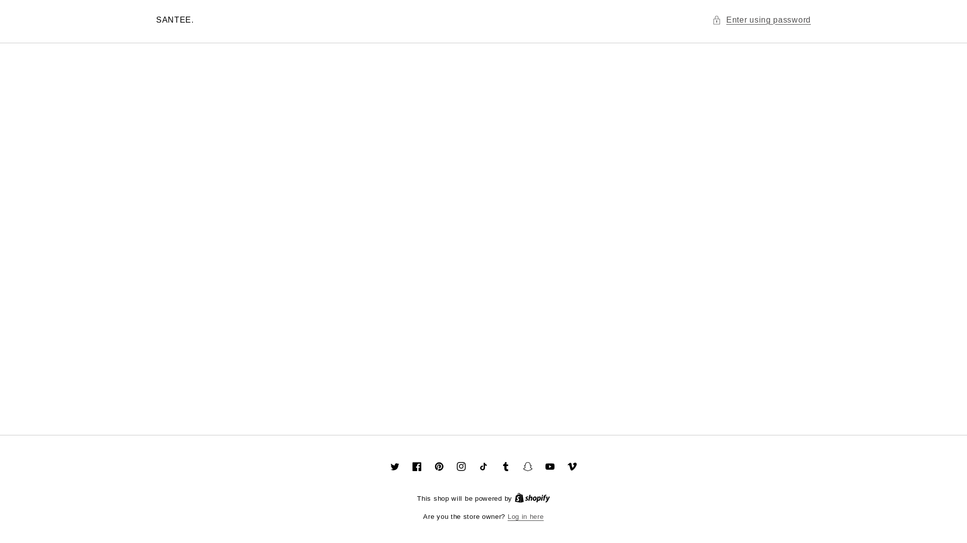 website screenshot of https://santee.com.co/