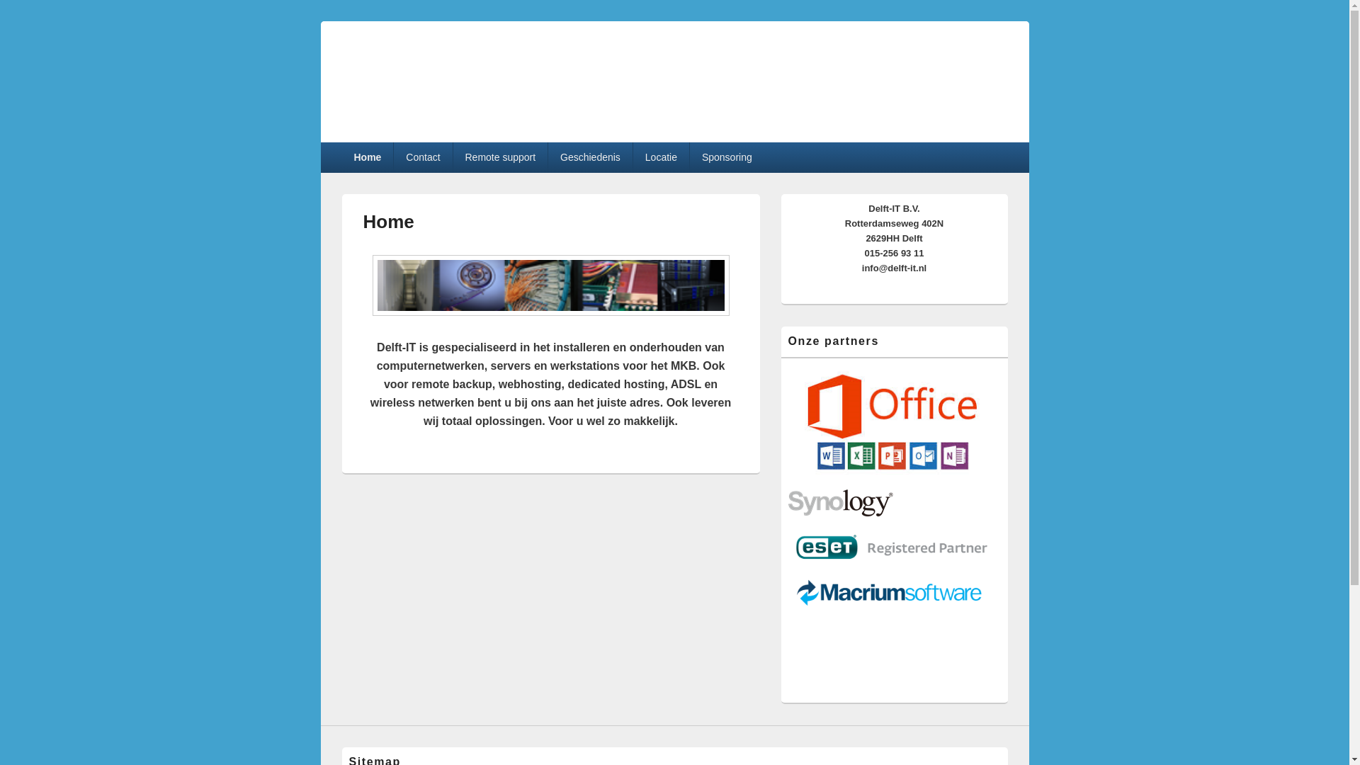 website screenshot of https://stefholding.nl/