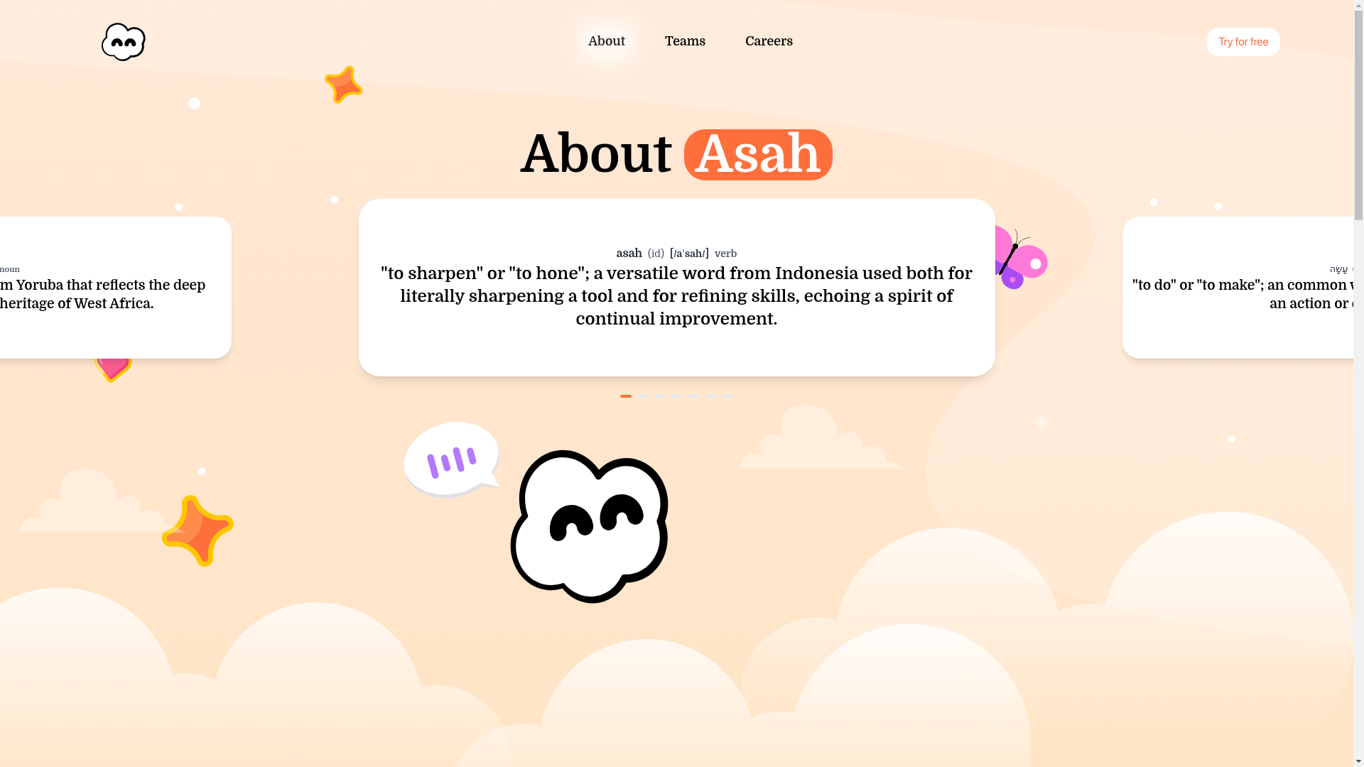 website screenshot of https://landing-page-asah.pages.dev/