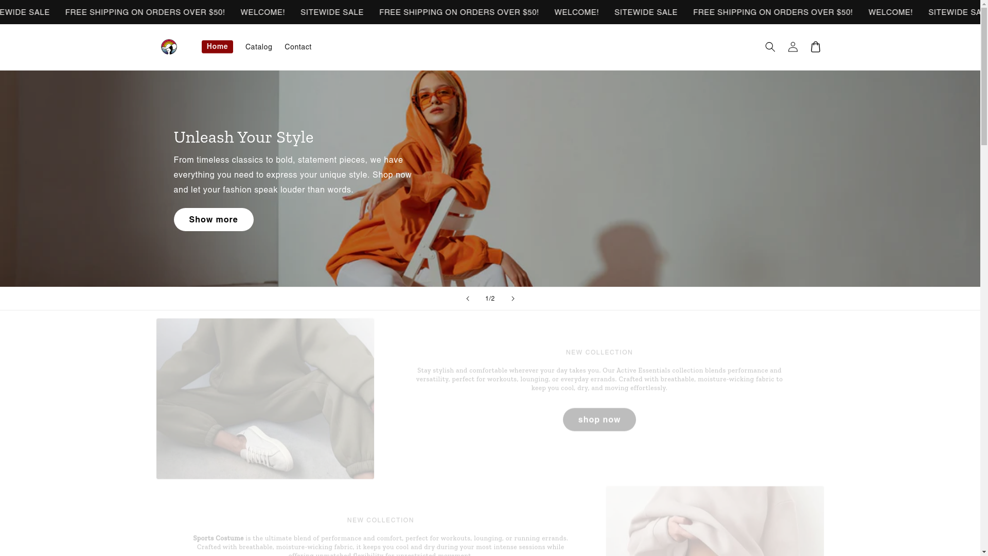 website screenshot of https://revivecothrive.store/