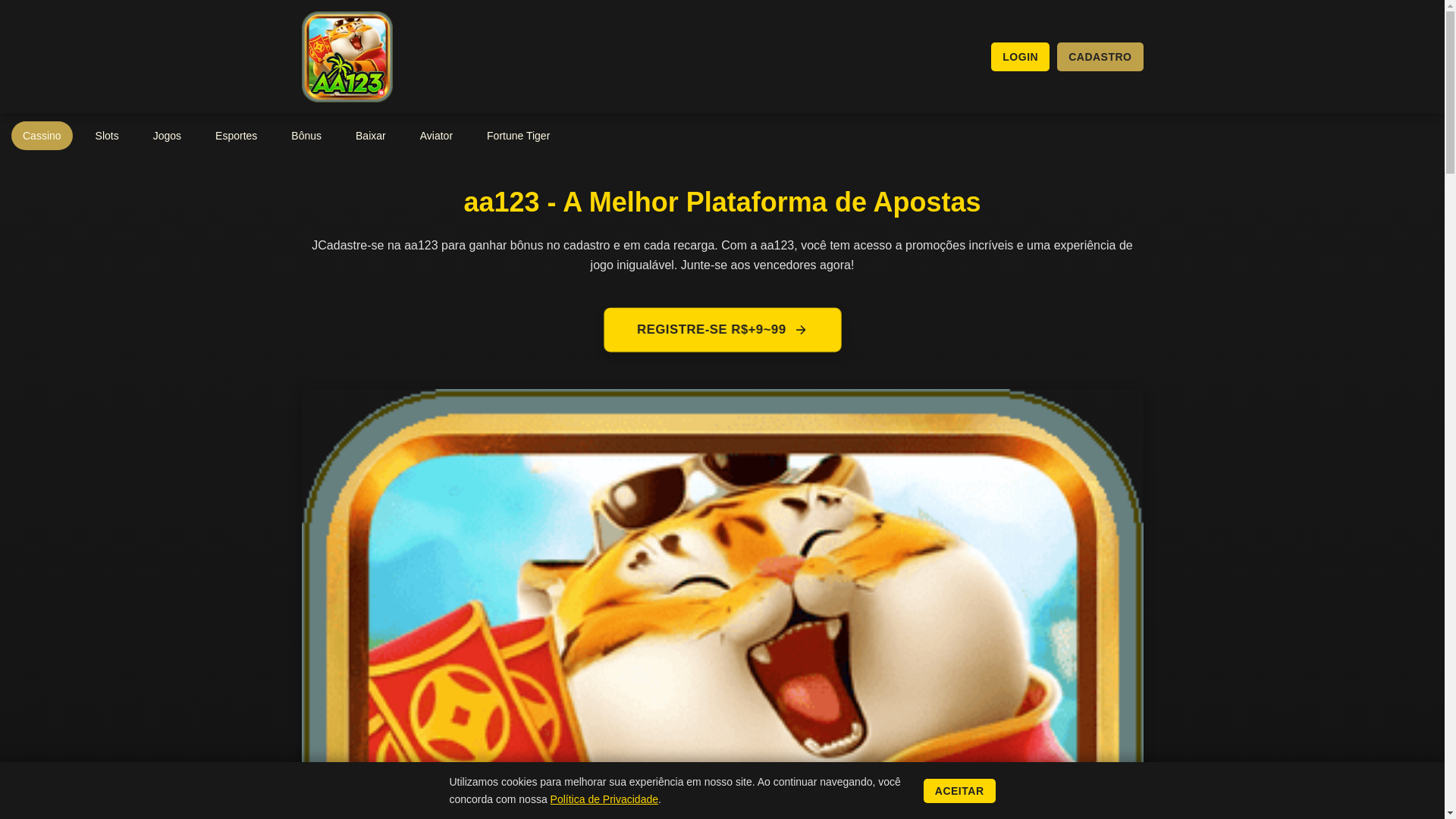 website screenshot of https://aa123in.com/
