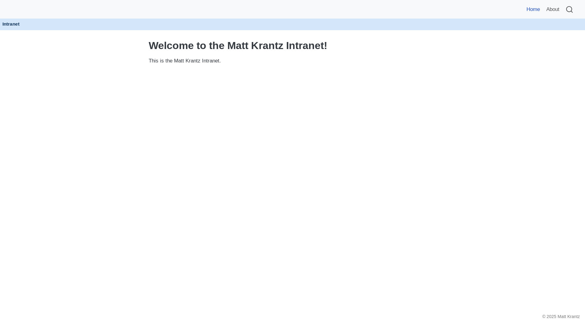 website screenshot of https://krantz-lab-intranet.pages.dev/