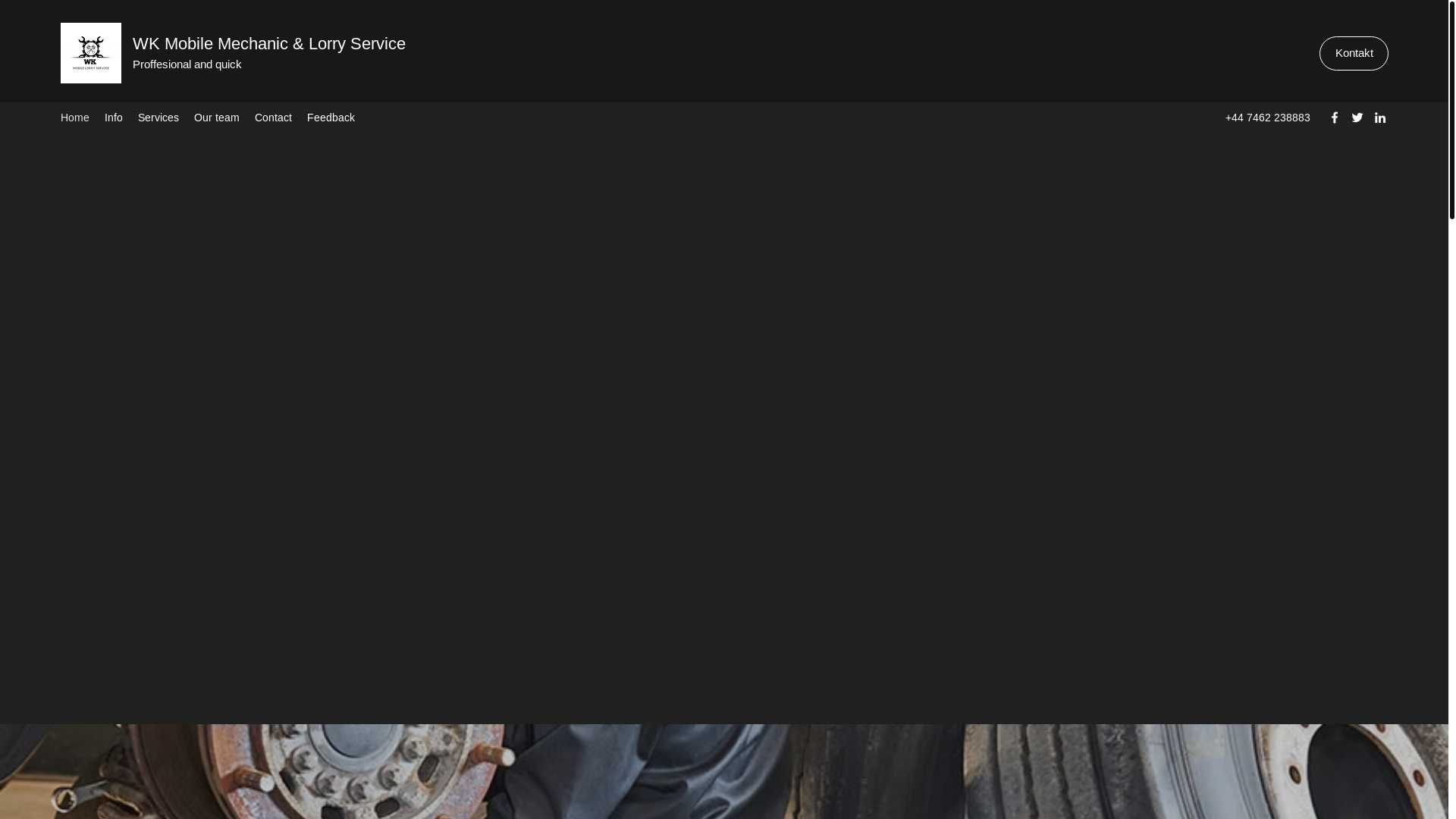 website screenshot of https://wojciechmobilemechanic.co.uk/