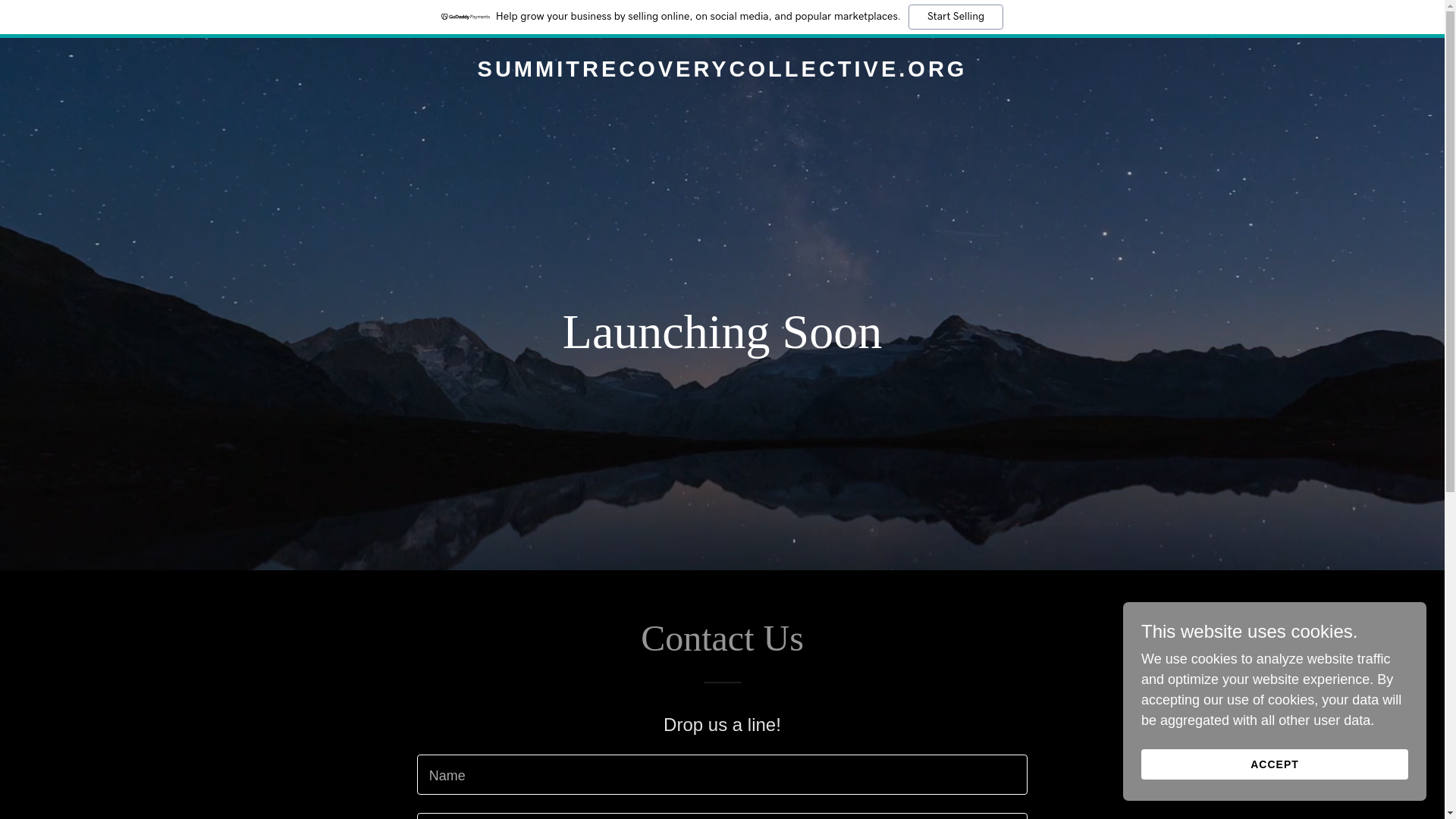 website screenshot of https://summitrecoverycollective.org/