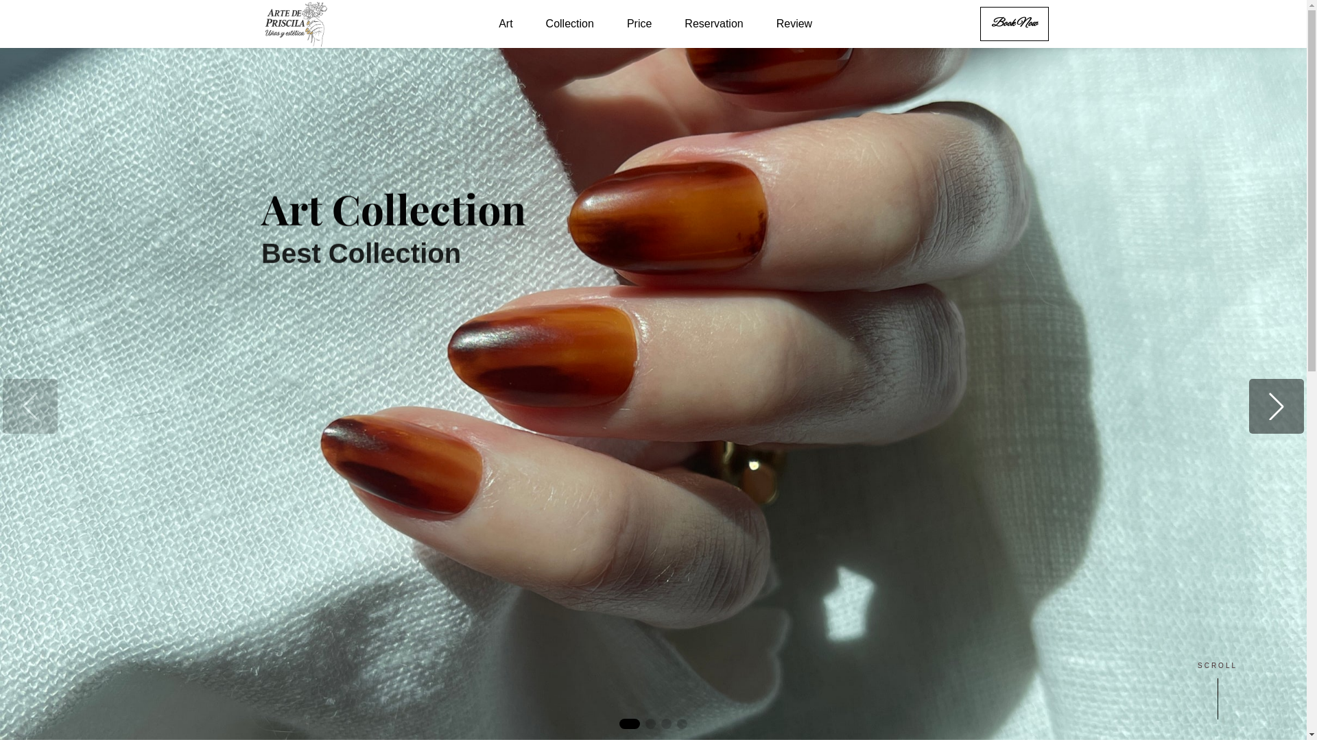 website screenshot of https://priscila-nails.pages.dev/
