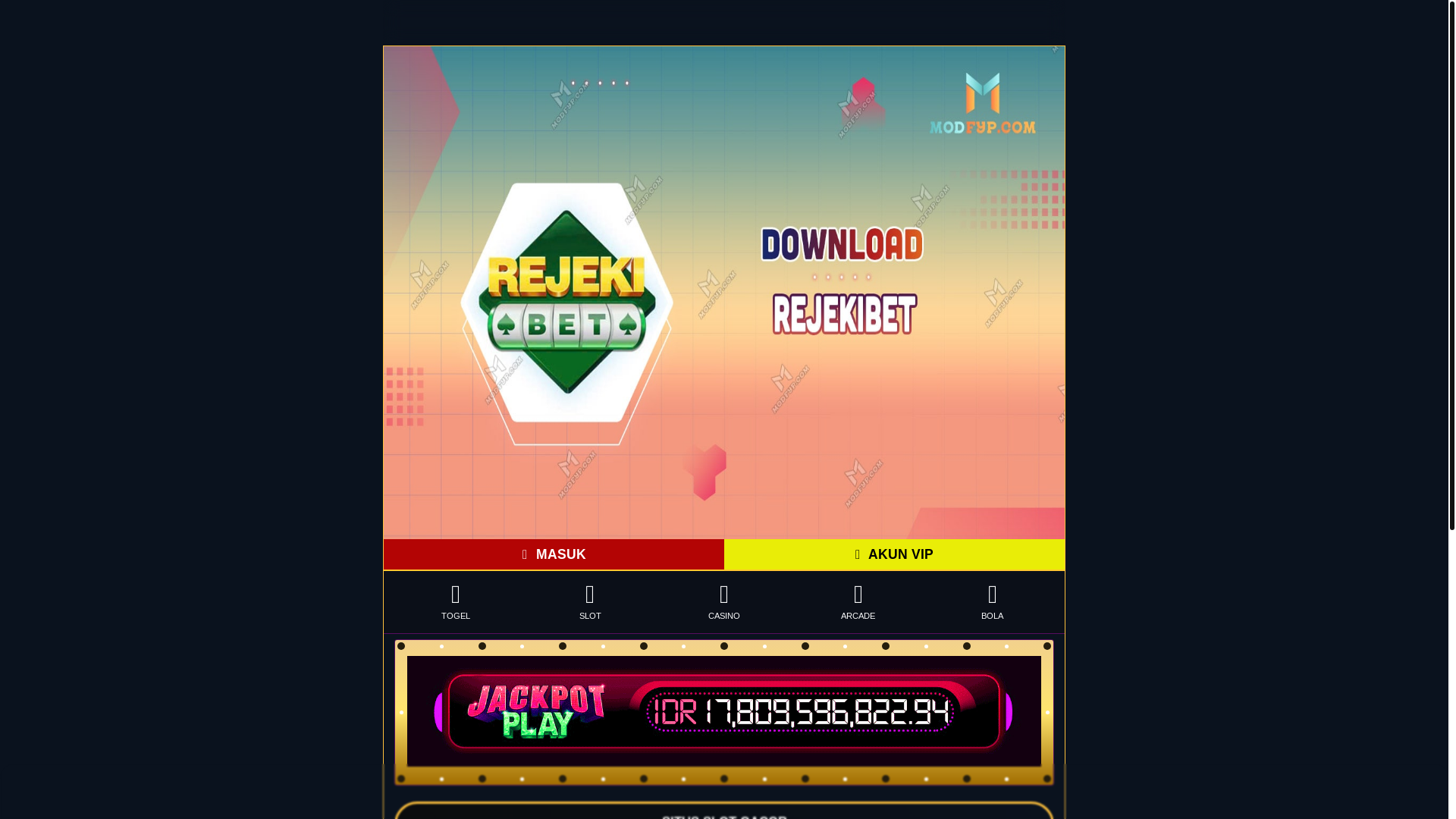 website screenshot of https://rejeki-orang.pages.dev/