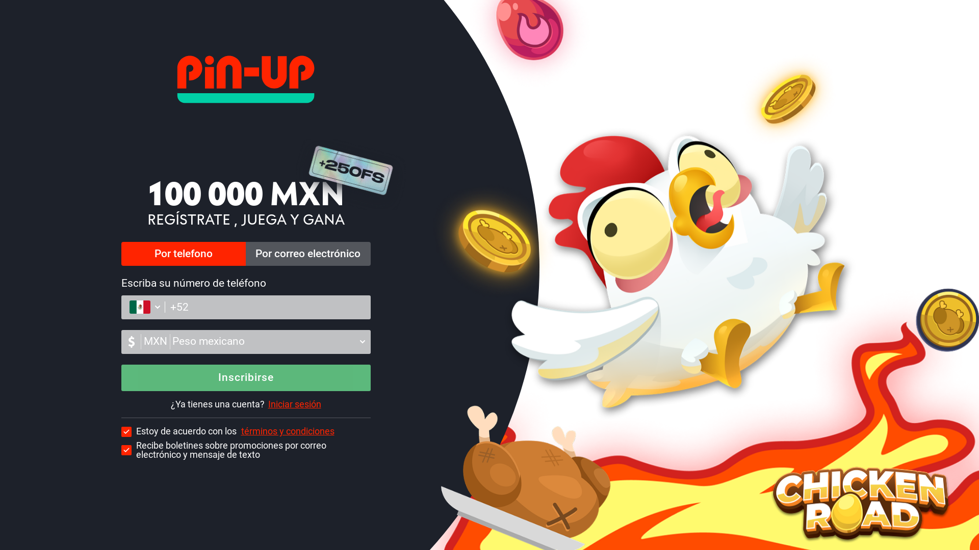 website screenshot of https://crossbrand-chicken-road-mx.pages.dev/