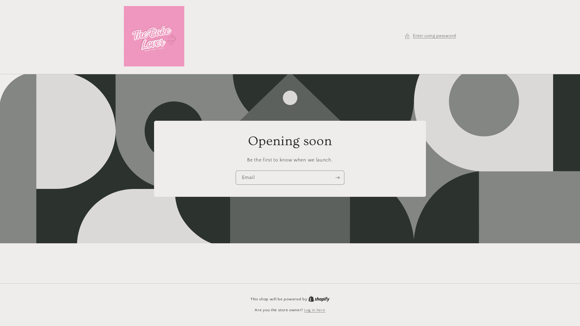 website screenshot of https://thebakelover.com/