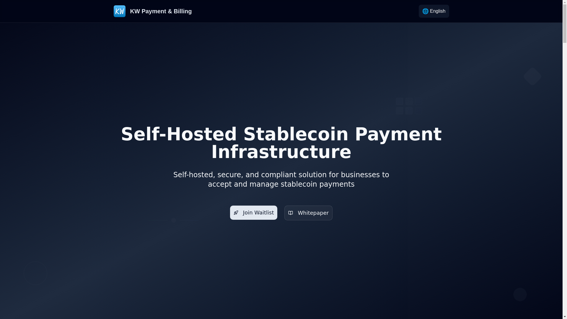 website screenshot of https://kiwi-landing.pages.dev/