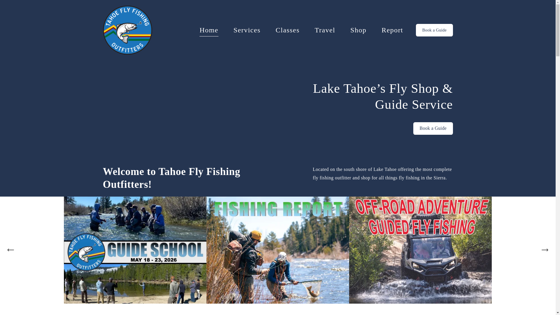 website screenshot of https://tahoebaitandtackle.com/