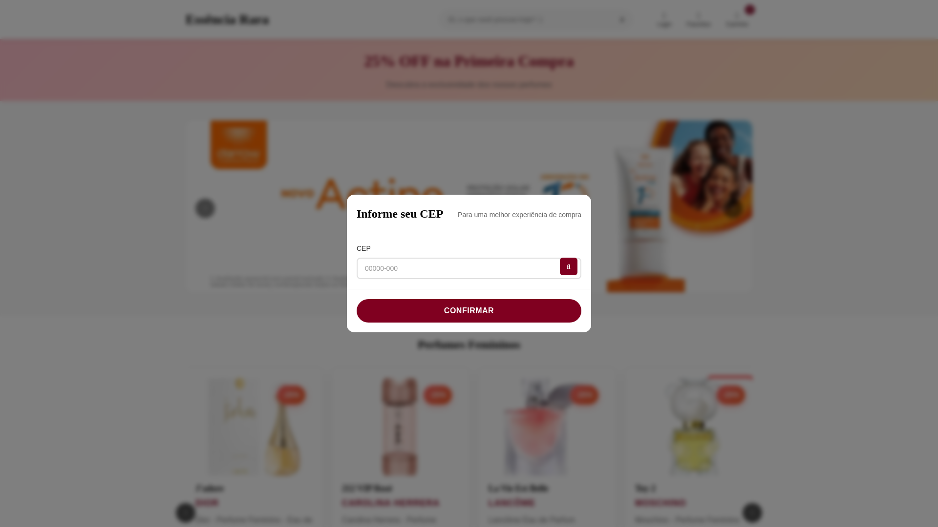 website screenshot of https://raraessencia.pages.dev/