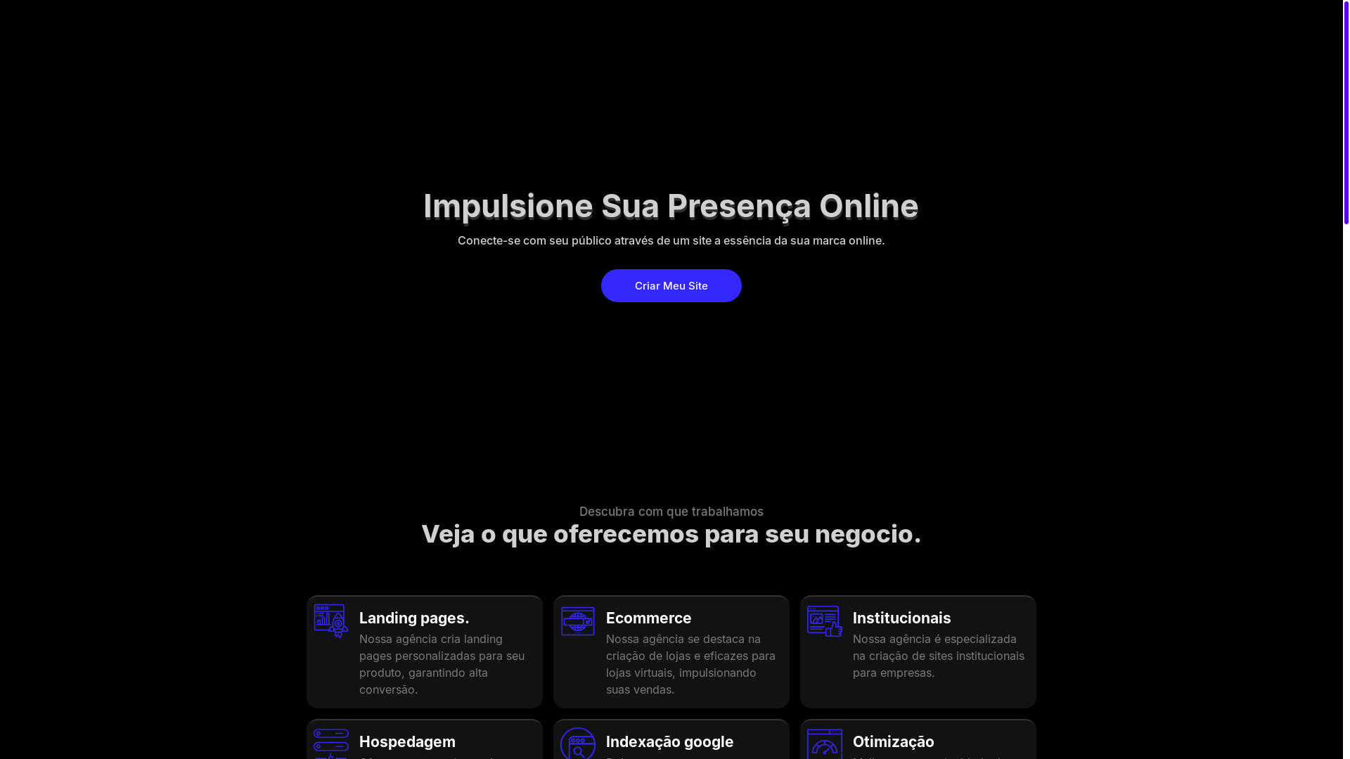 website screenshot of https://crieseu.site/