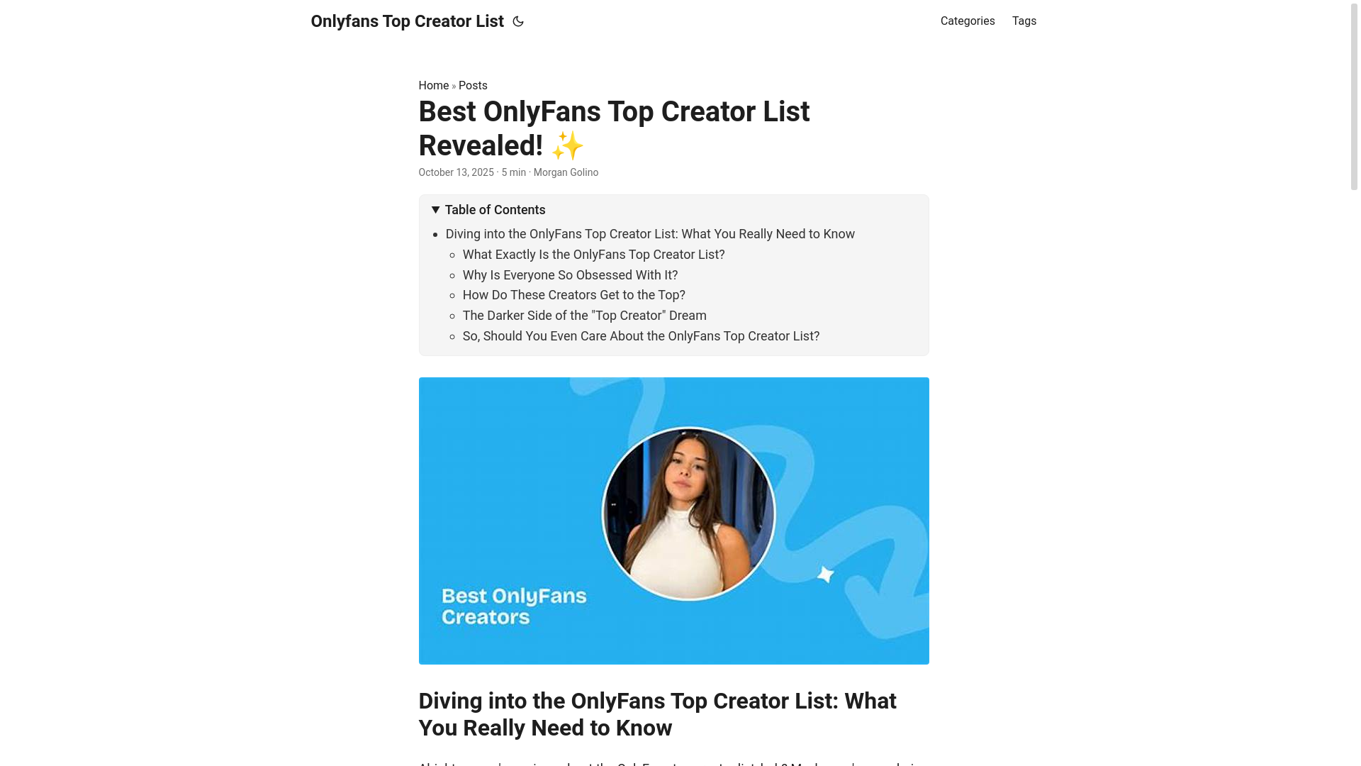 website screenshot of https://onlyfans-top-creator-list.pages.dev/