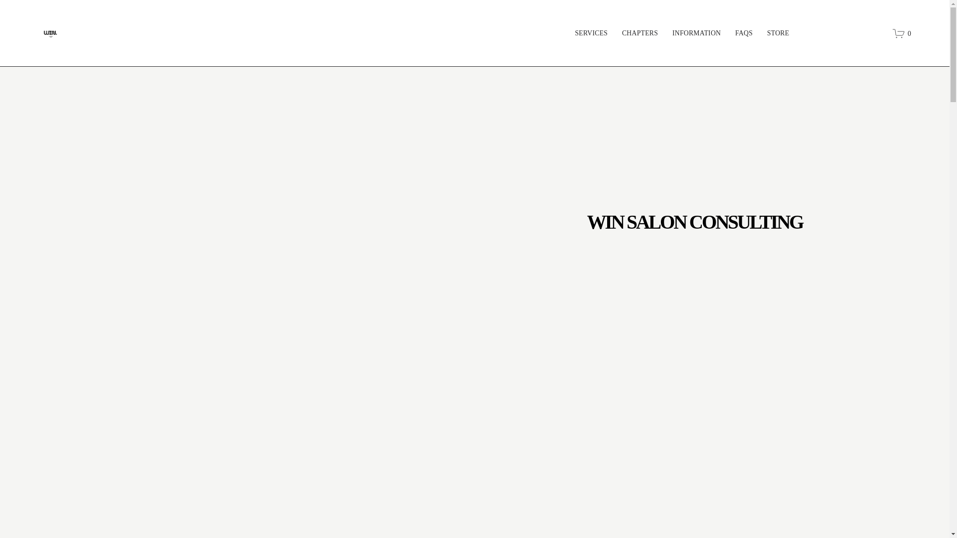 website screenshot of https://winsalonconsulting.com/