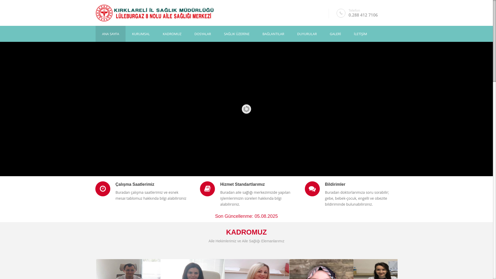 website screenshot of https://luleburgaz8noluasm.com.tr/