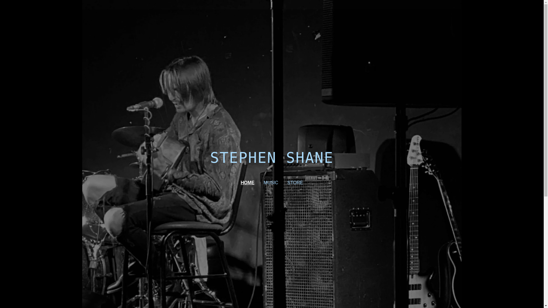 website screenshot of https://stephenshane.com/