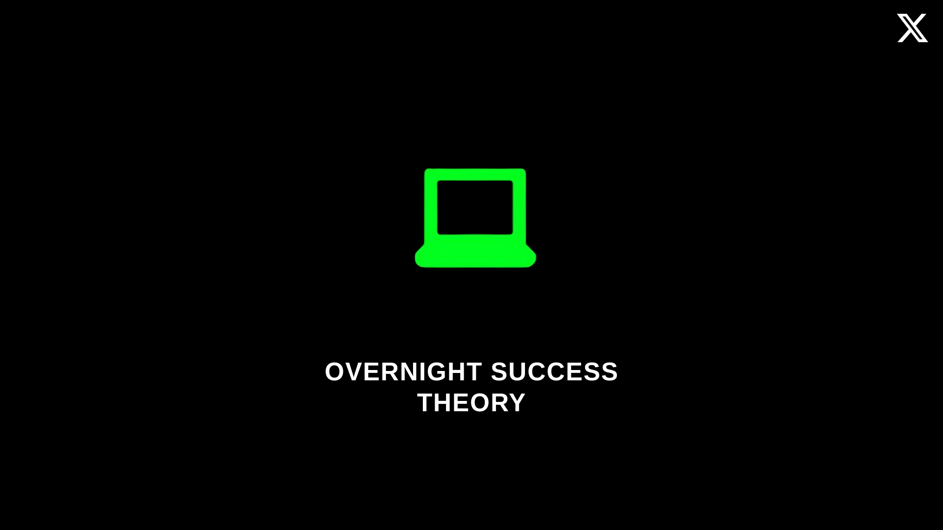 website screenshot of https://overnightsuccesstheory.fun/