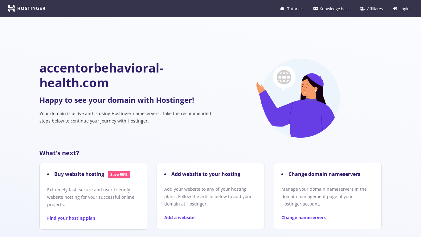 website screenshot of https://accentorbehavioral-health.com/