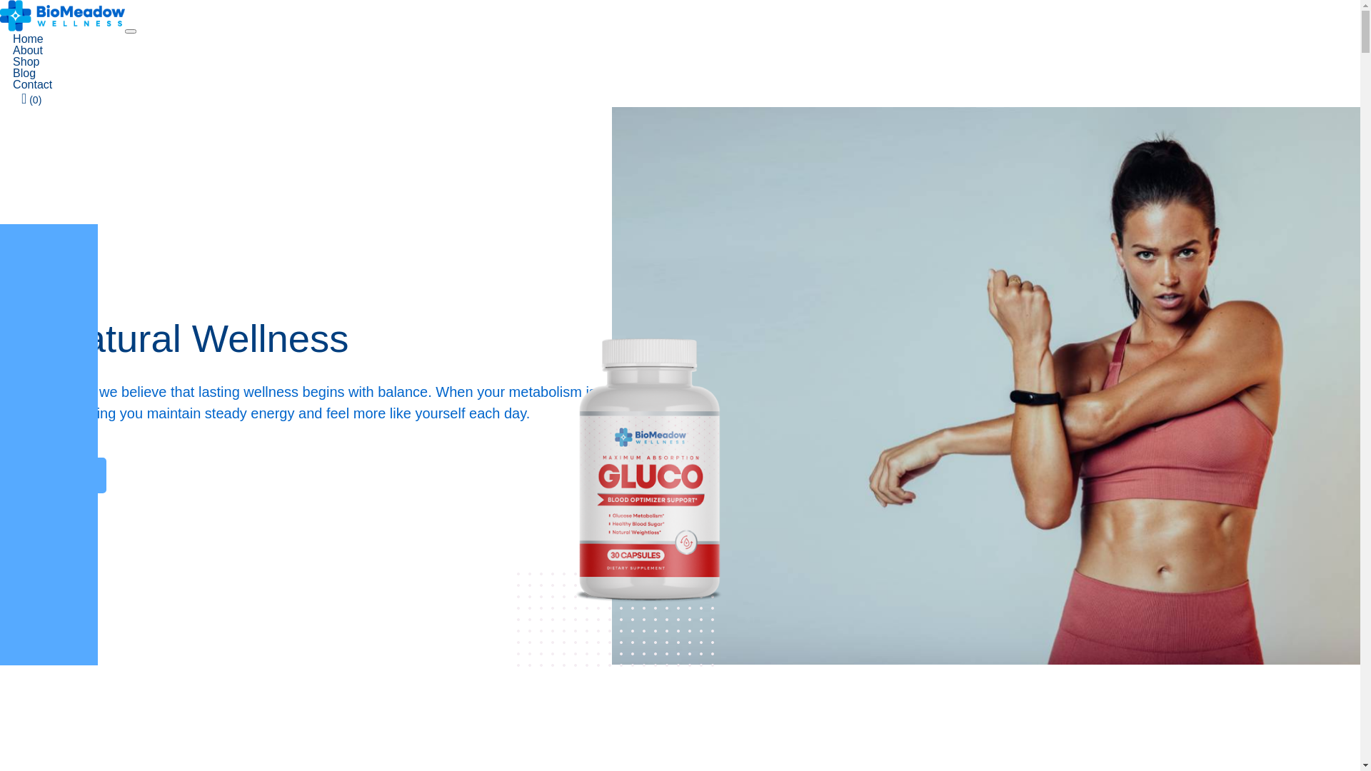 website screenshot of https://biomeadowhealth.com/