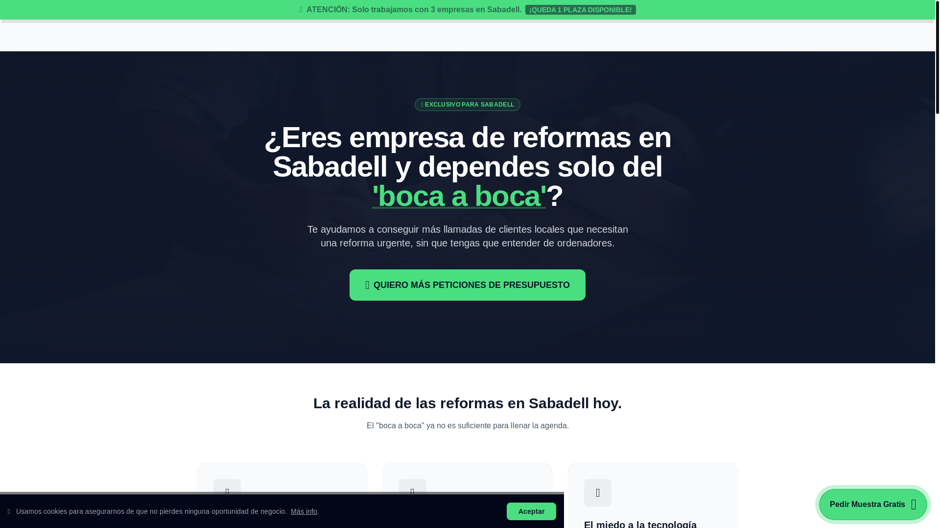 website screenshot of https://impulsolocal.online/