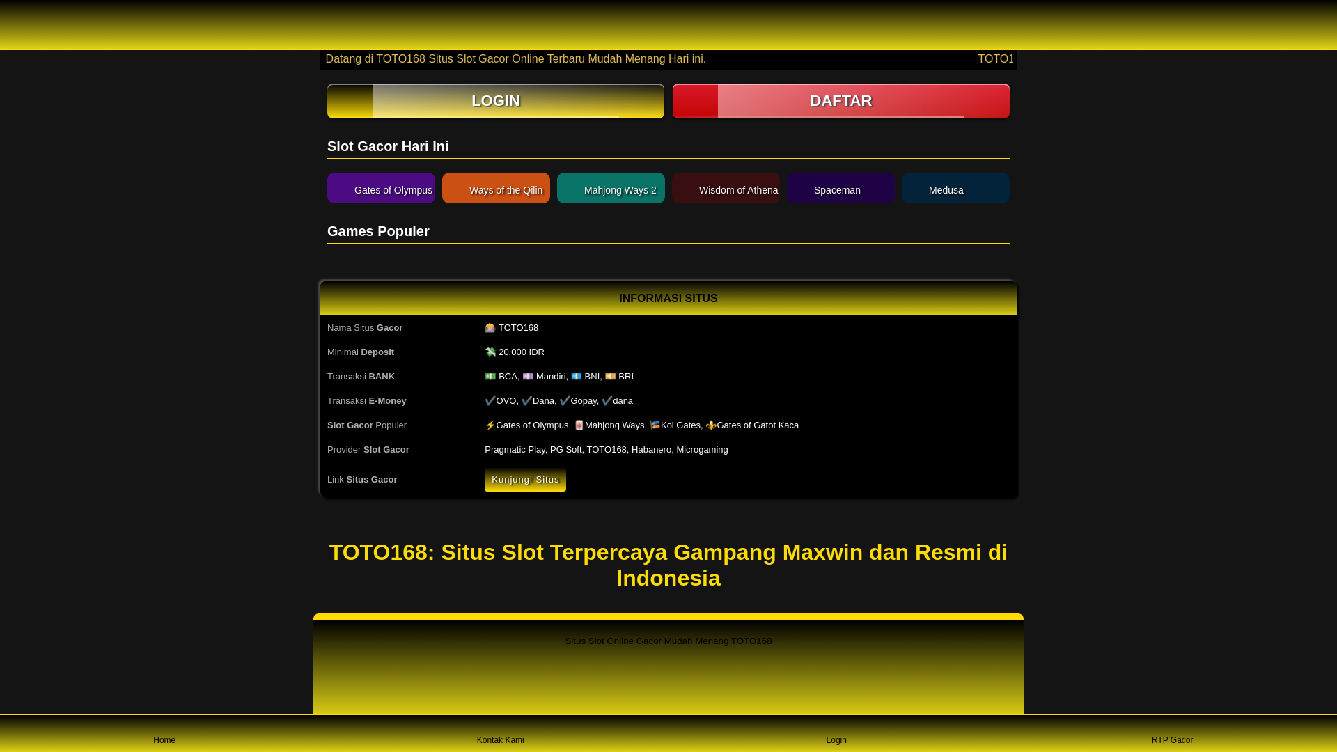 website screenshot of https://thinkm3-toto168.pages.dev/