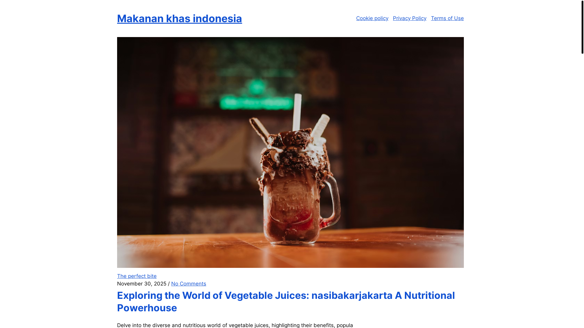 website screenshot of https://indostreetfood.xyz/