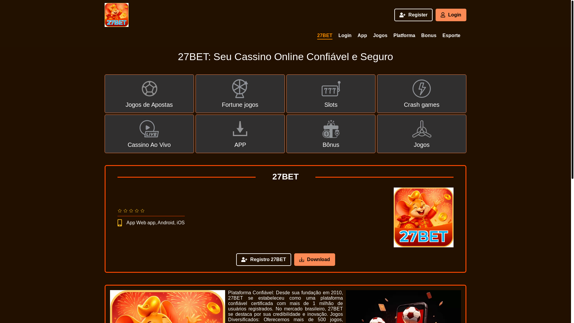 website screenshot of https://27betk.com/