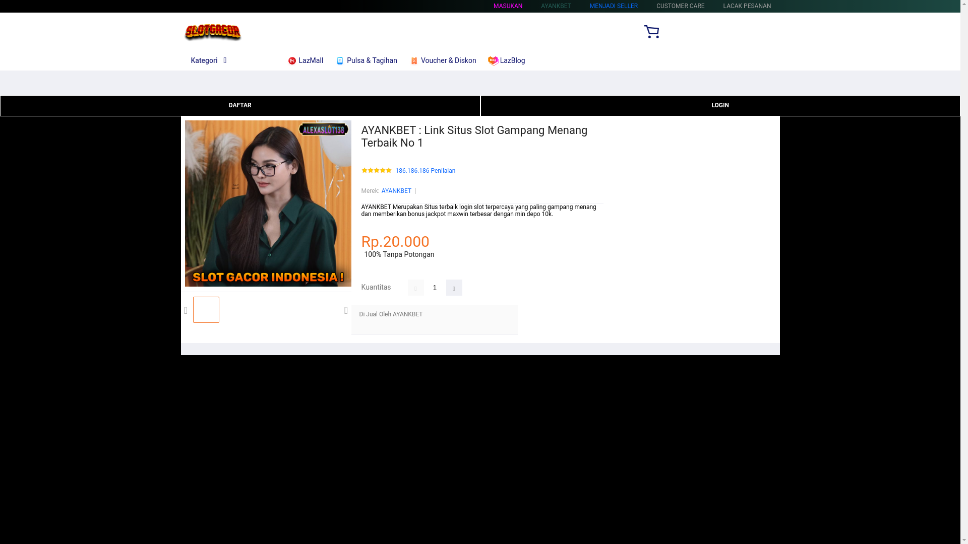 website screenshot of https://ayankbet.pages.dev/