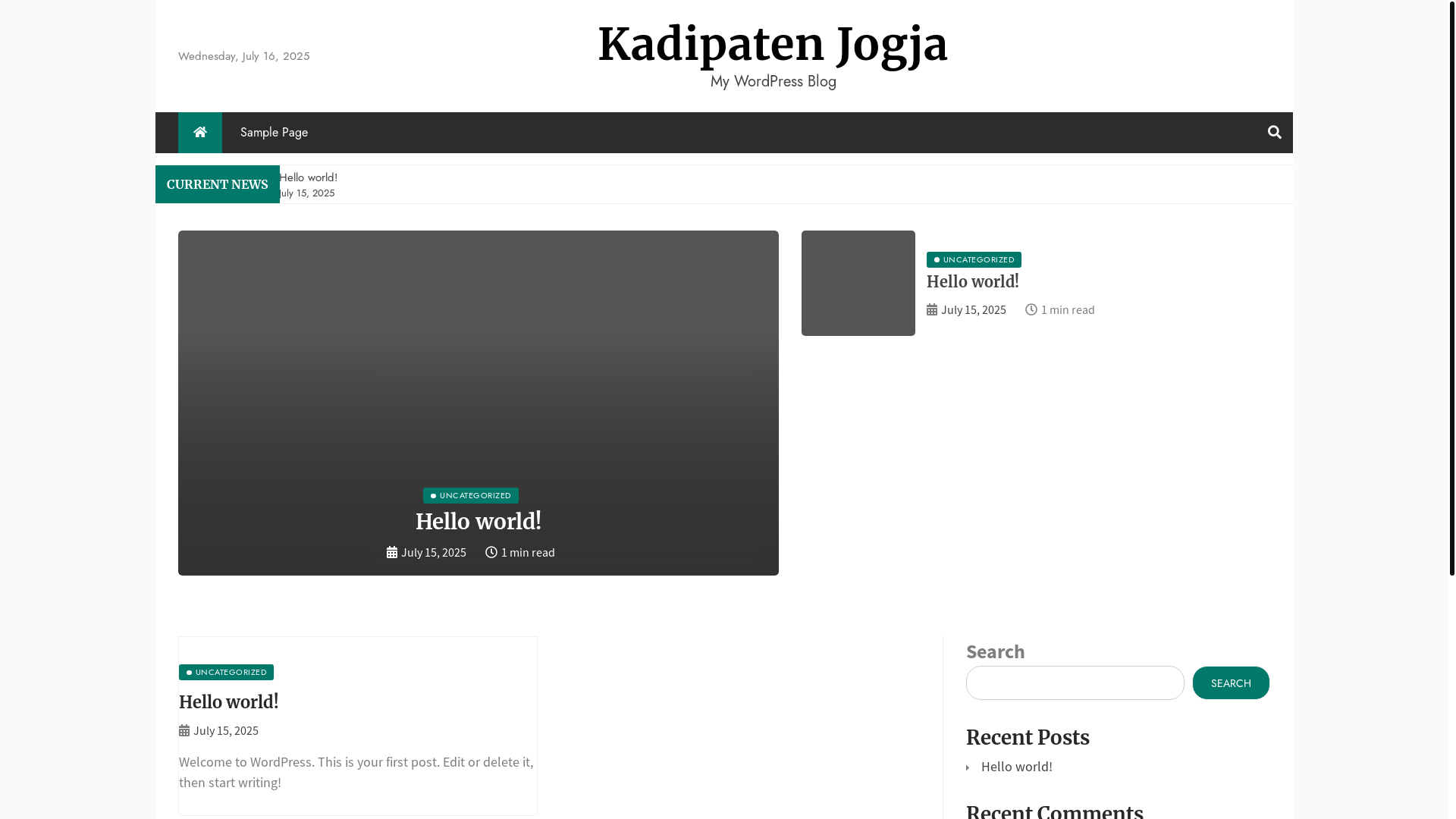 website screenshot of https://kadipatenjogja.com/
