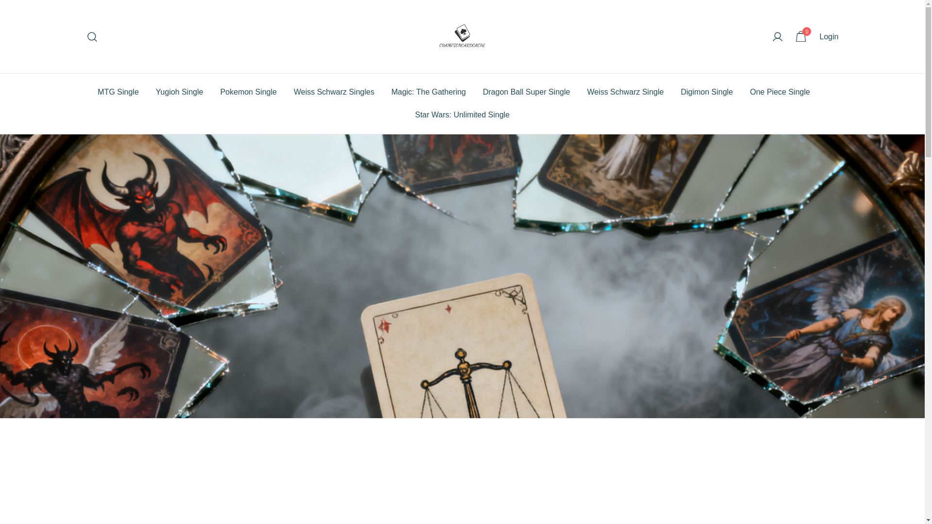 website screenshot of https://championcardcache.com/