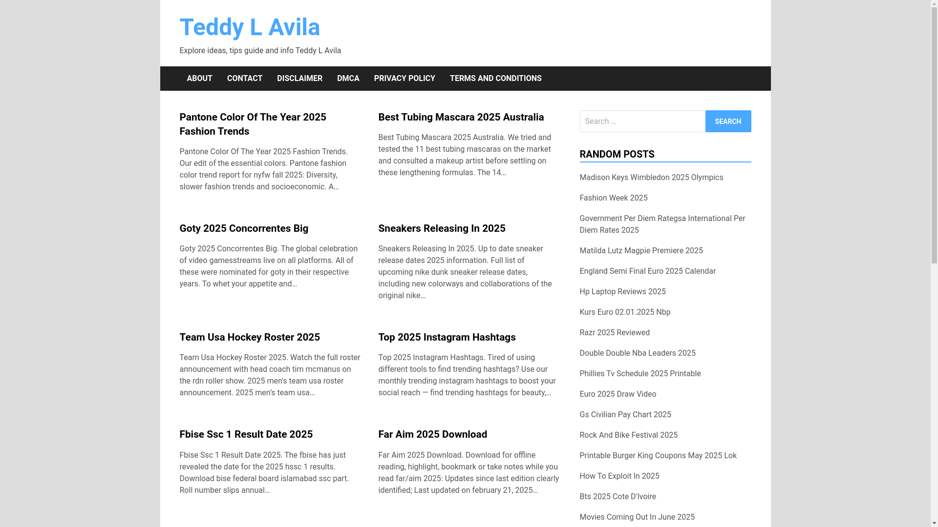 website screenshot of https://teddylavilaa.pages.dev/