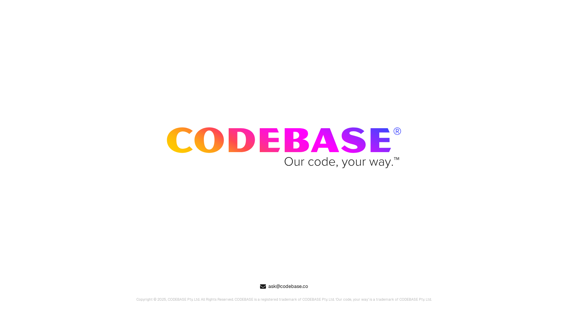 website screenshot of https://codebasecapital.com.au/