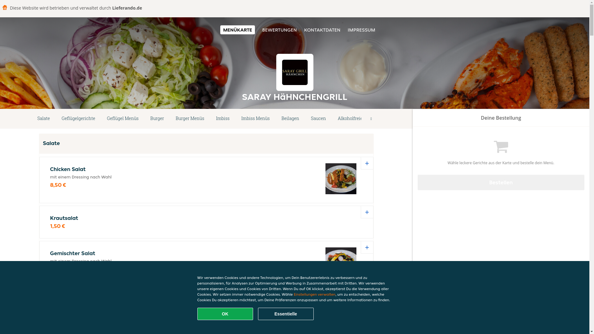 website screenshot of https://sarayhahnchengrill-ingelheimamrhein.de/
