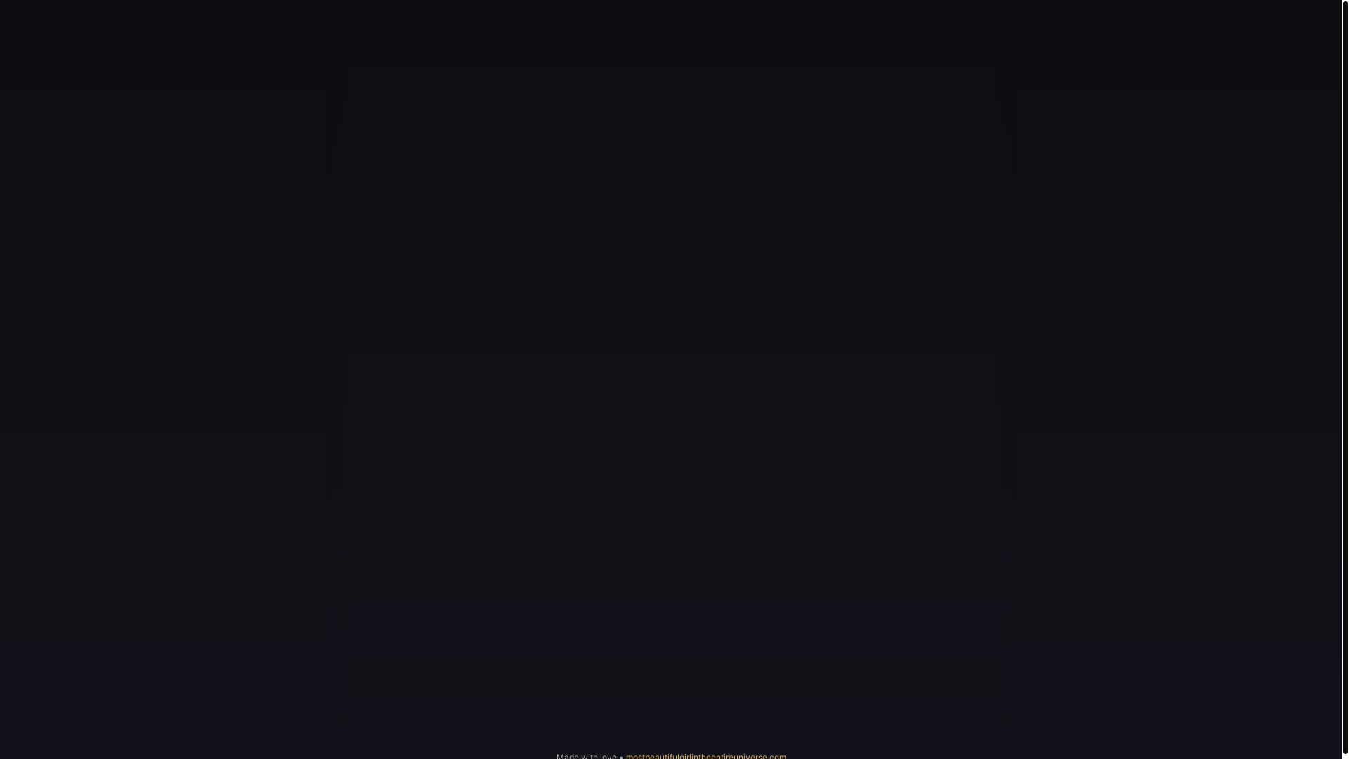website screenshot of https://mostbeautifulgirlintheentireuniverse.com/