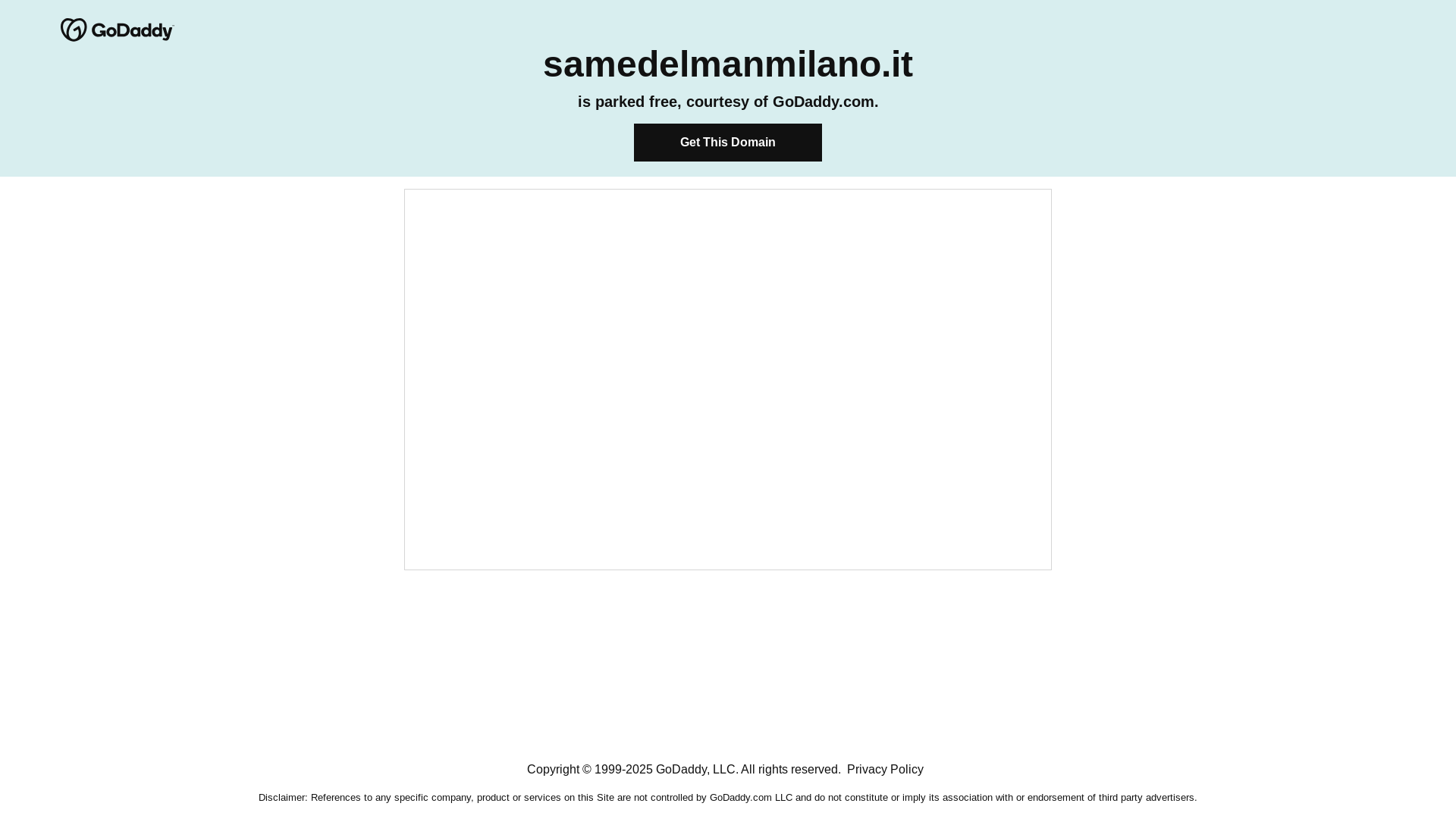 website screenshot of https://samedelmanmilano.it/