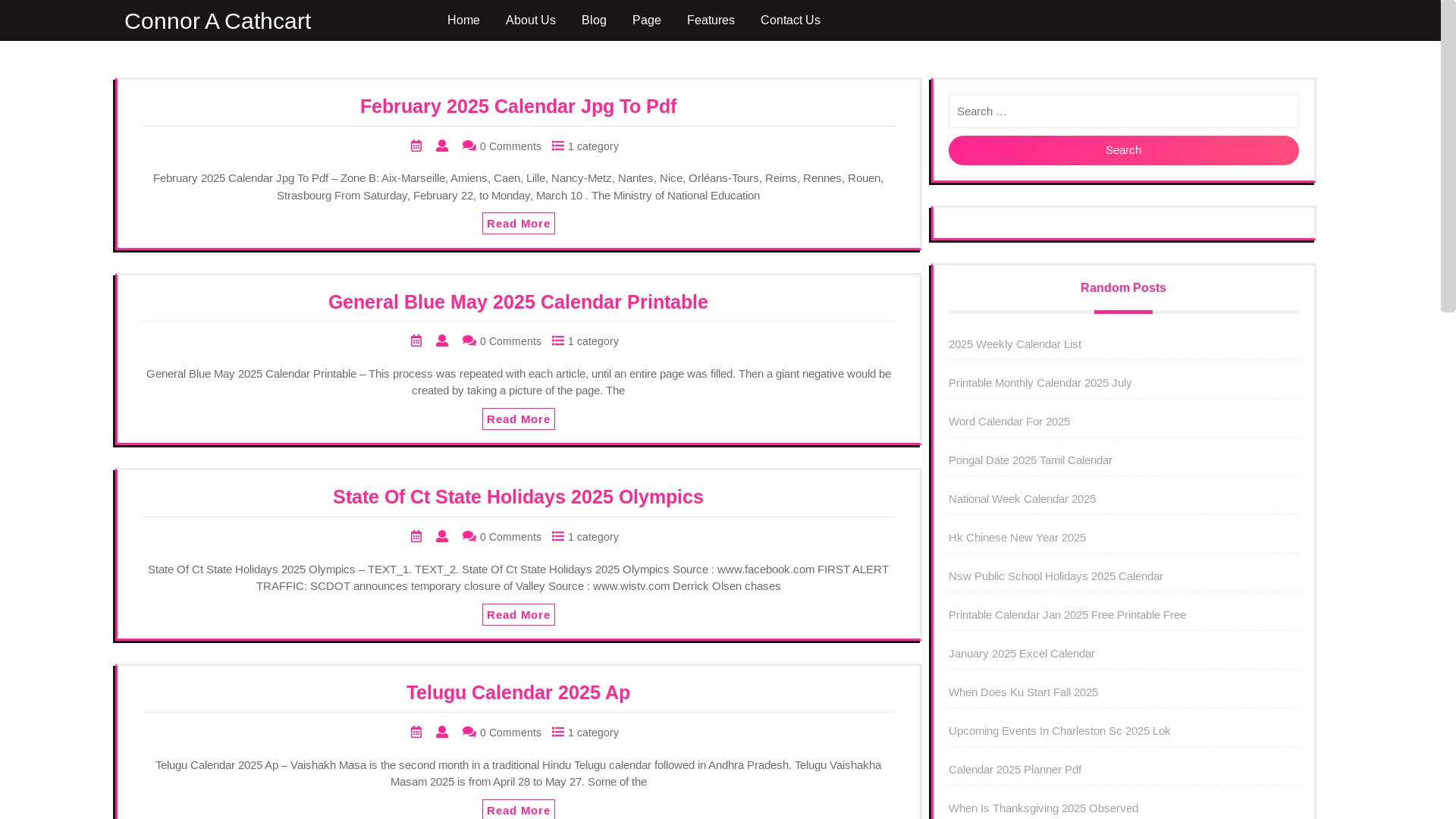 website screenshot of https://connoracathcart.pages.dev/