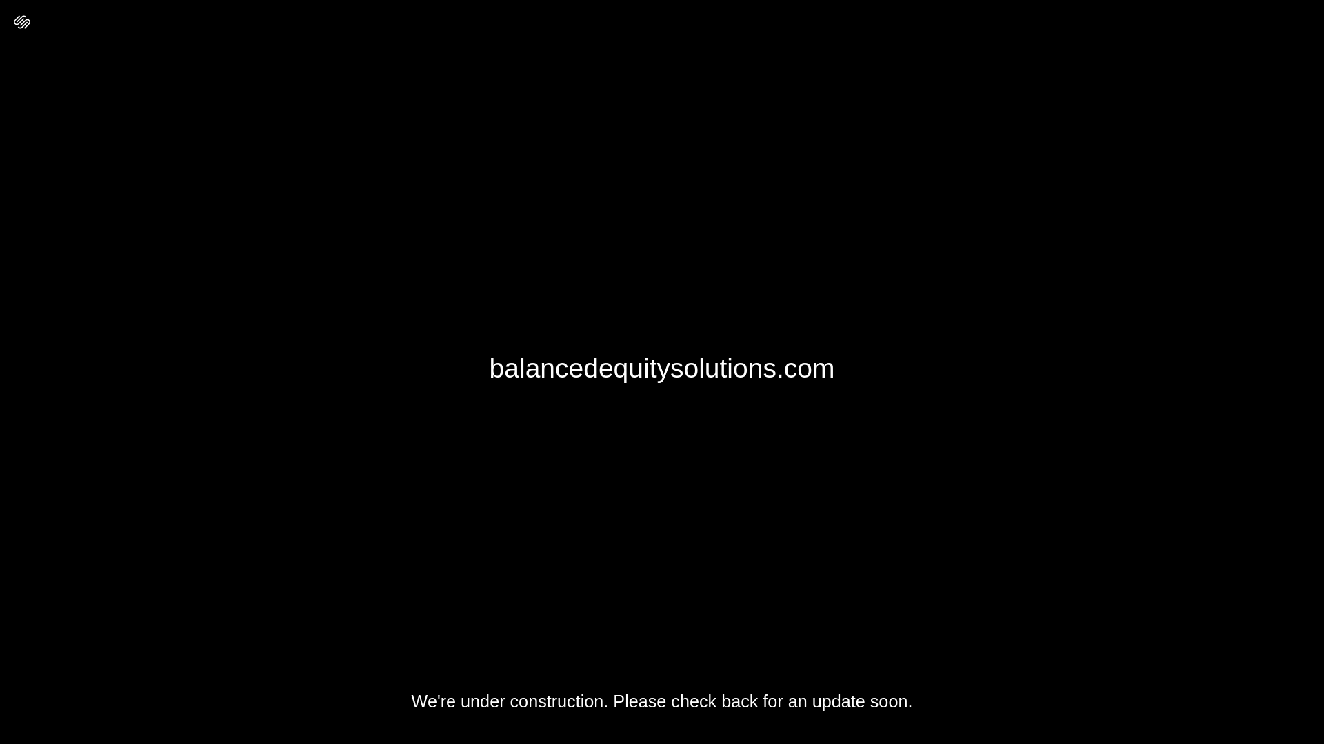 website screenshot of https://balancedequitysolutions.com/