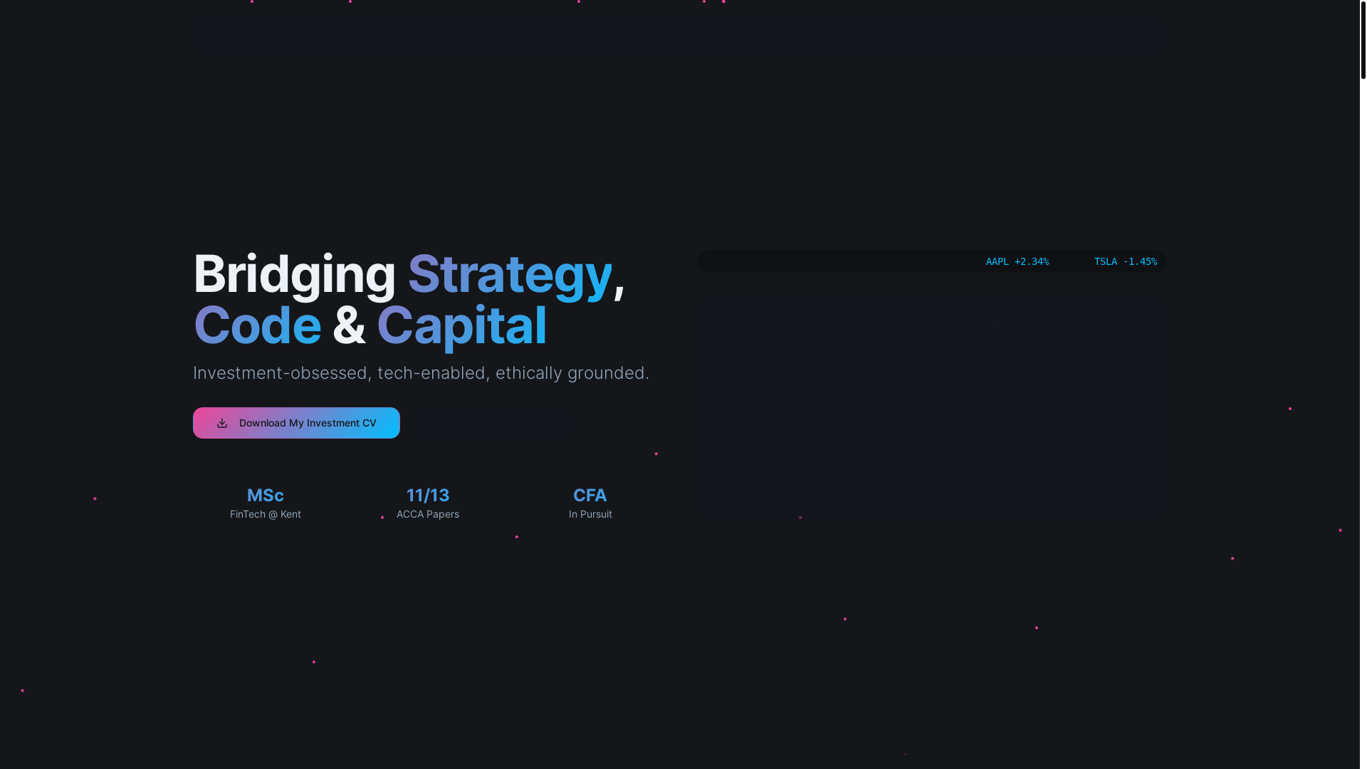 website screenshot of https://muhammadsameer.me/