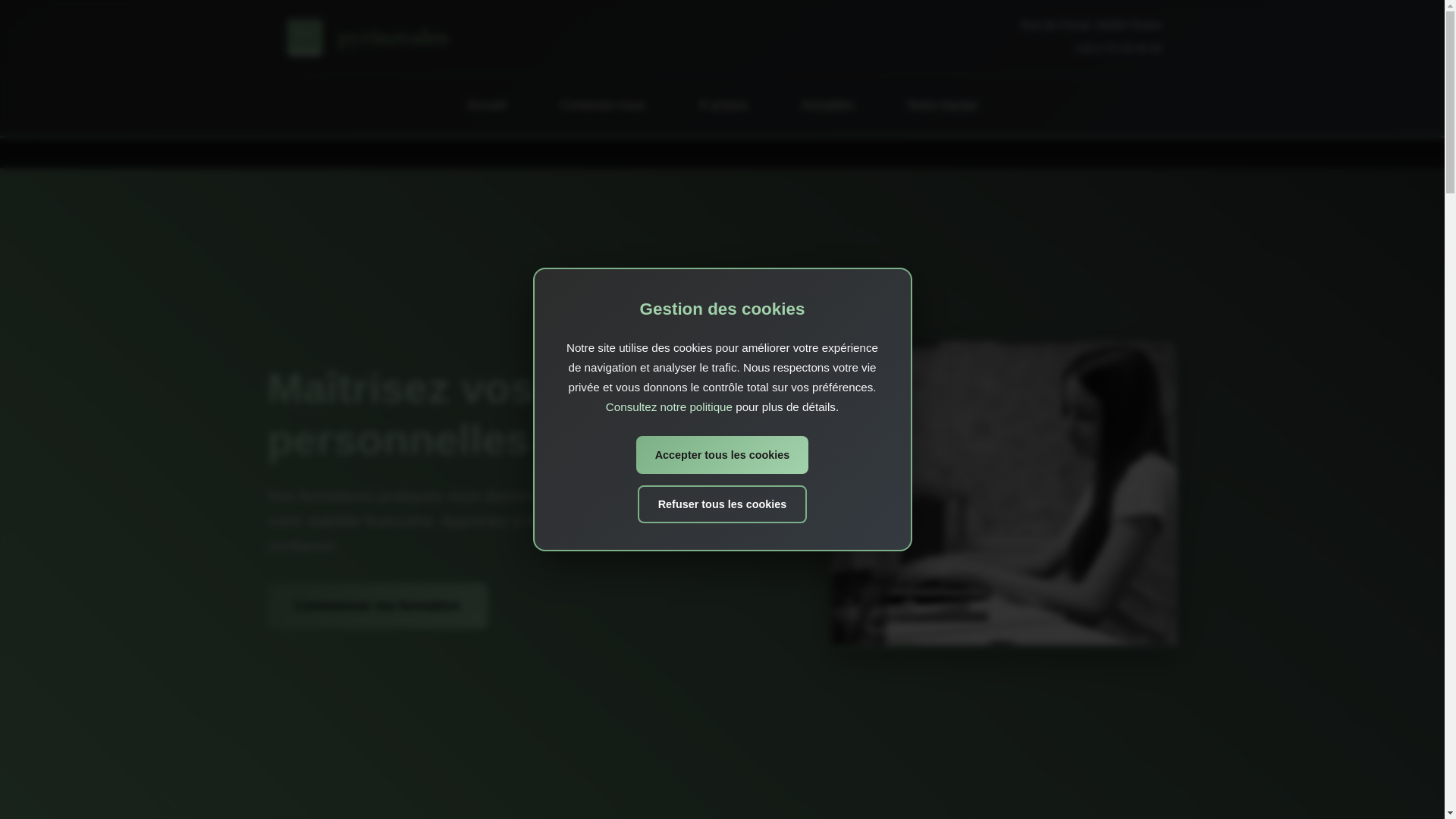 website screenshot of https://pyrinavaleo.com
