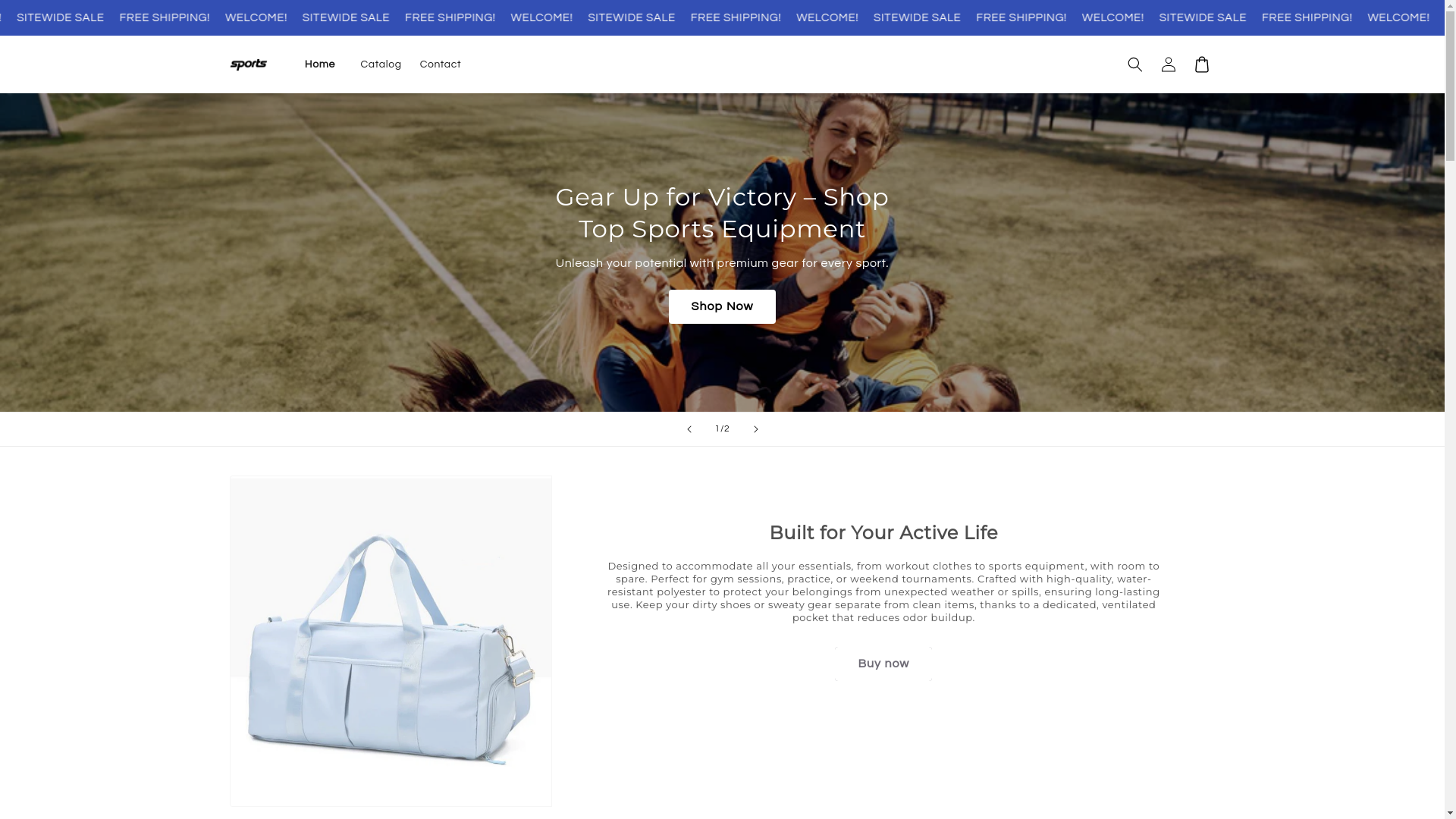 website screenshot of https://kickoffarchive.store/