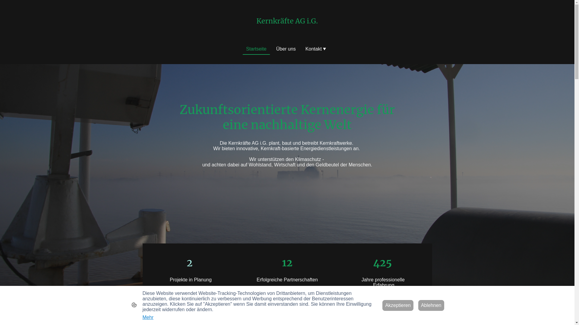 website screenshot of https://kernkraefte.de/