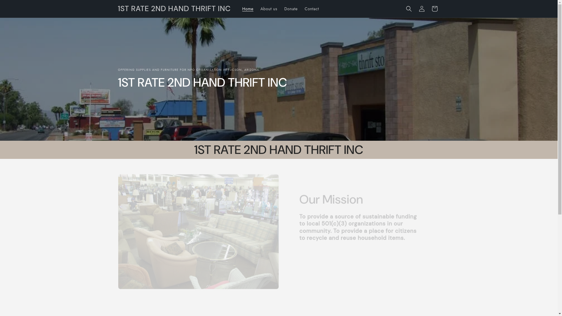website screenshot of https://1stratetucson.online/