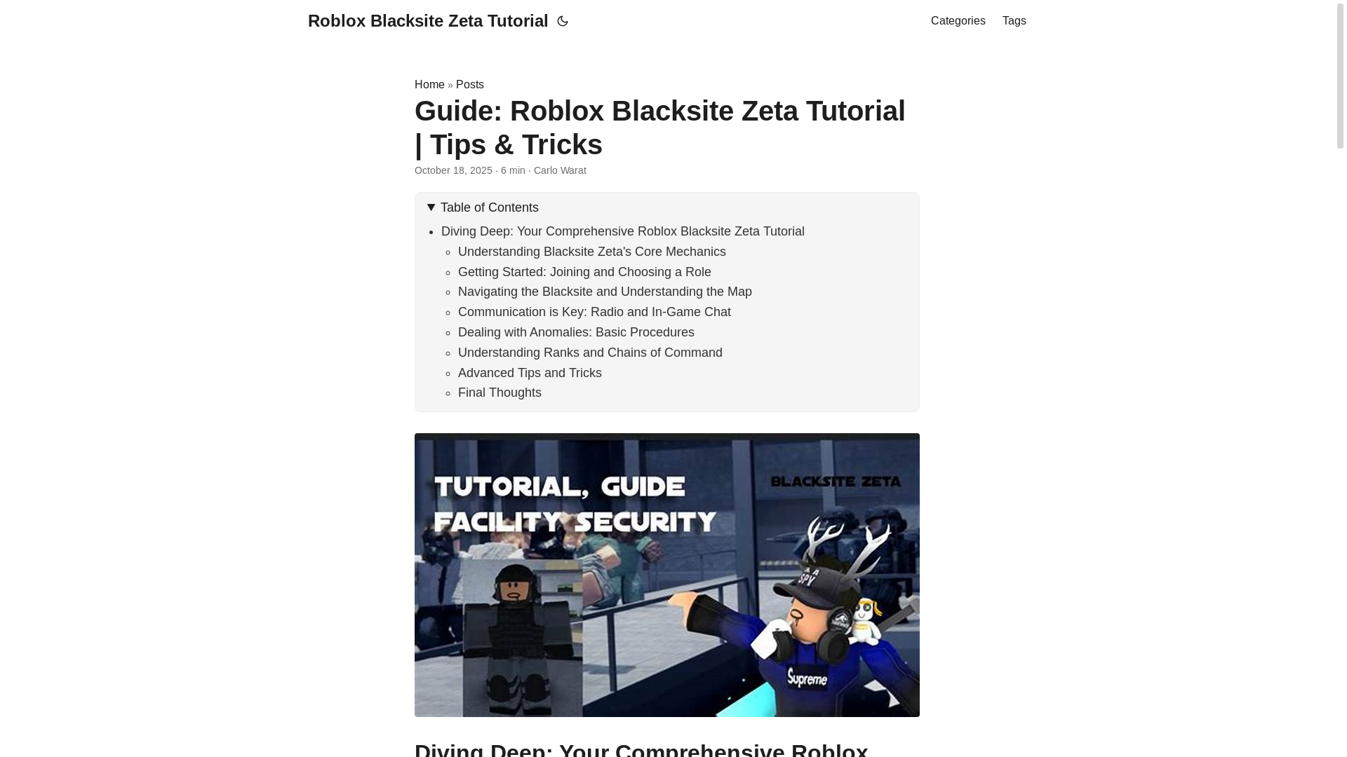website screenshot of https://roblox-blacksite-zeta-tutorial.pages.dev/