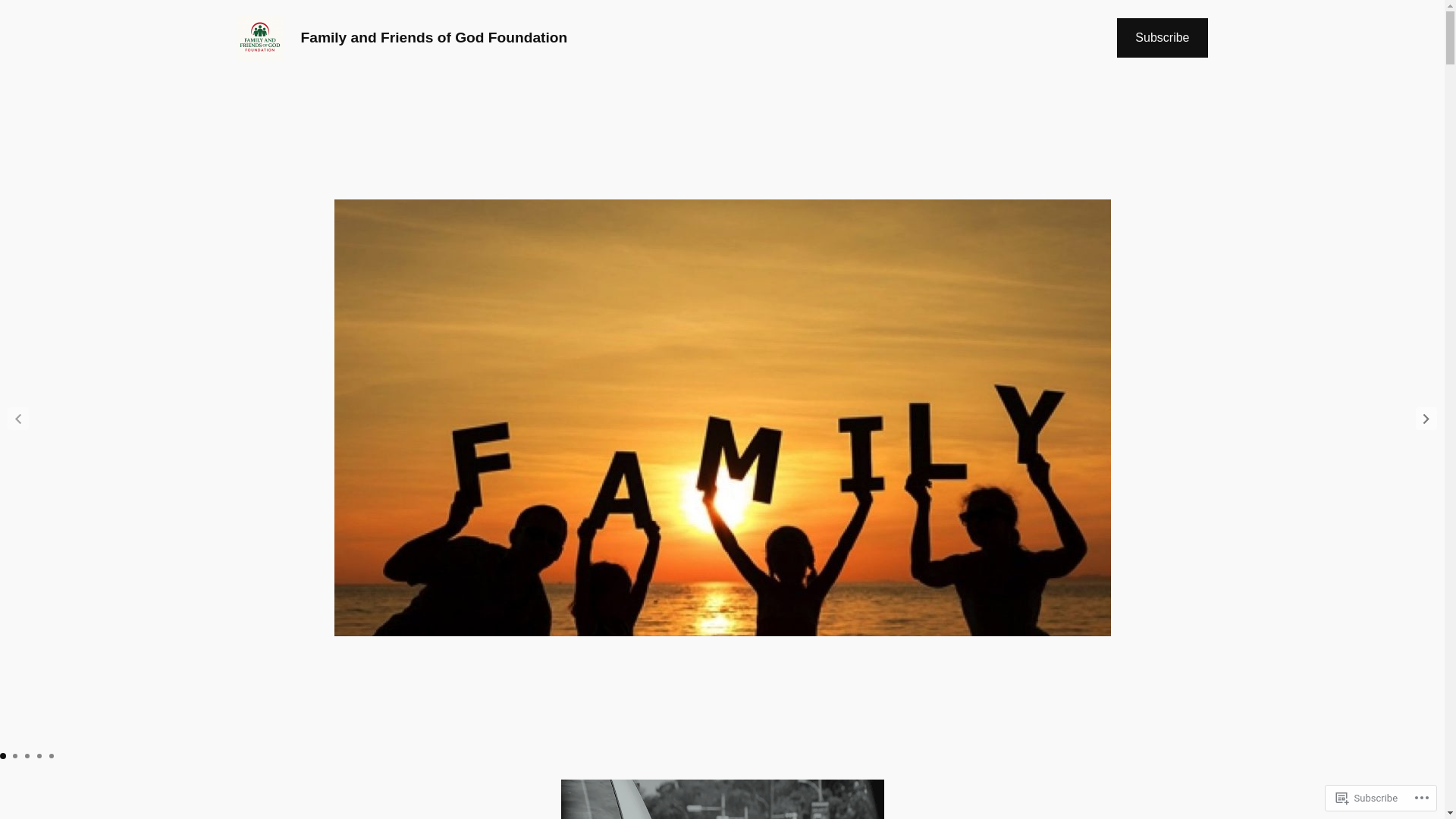 website screenshot of https://familyandfriendsofgod.com/