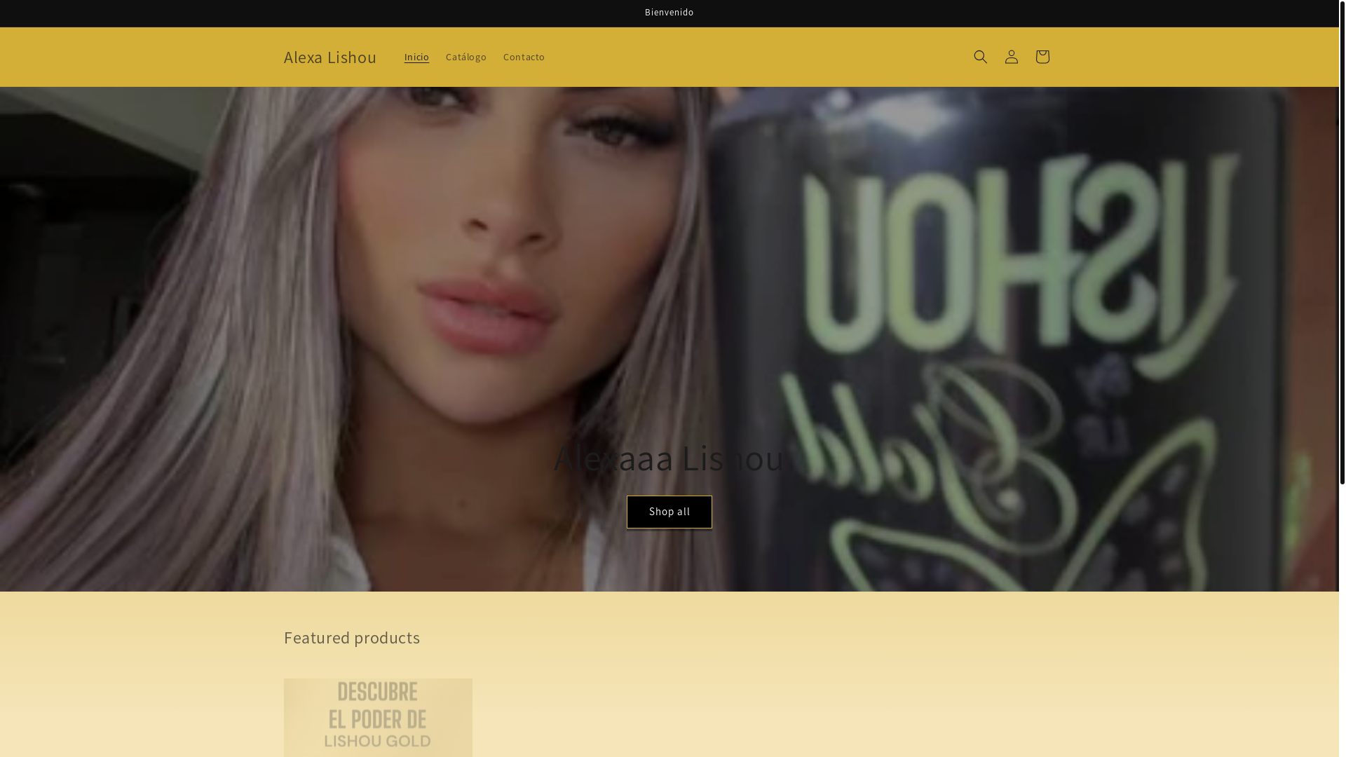 website screenshot of https://alexaaalishou.com/