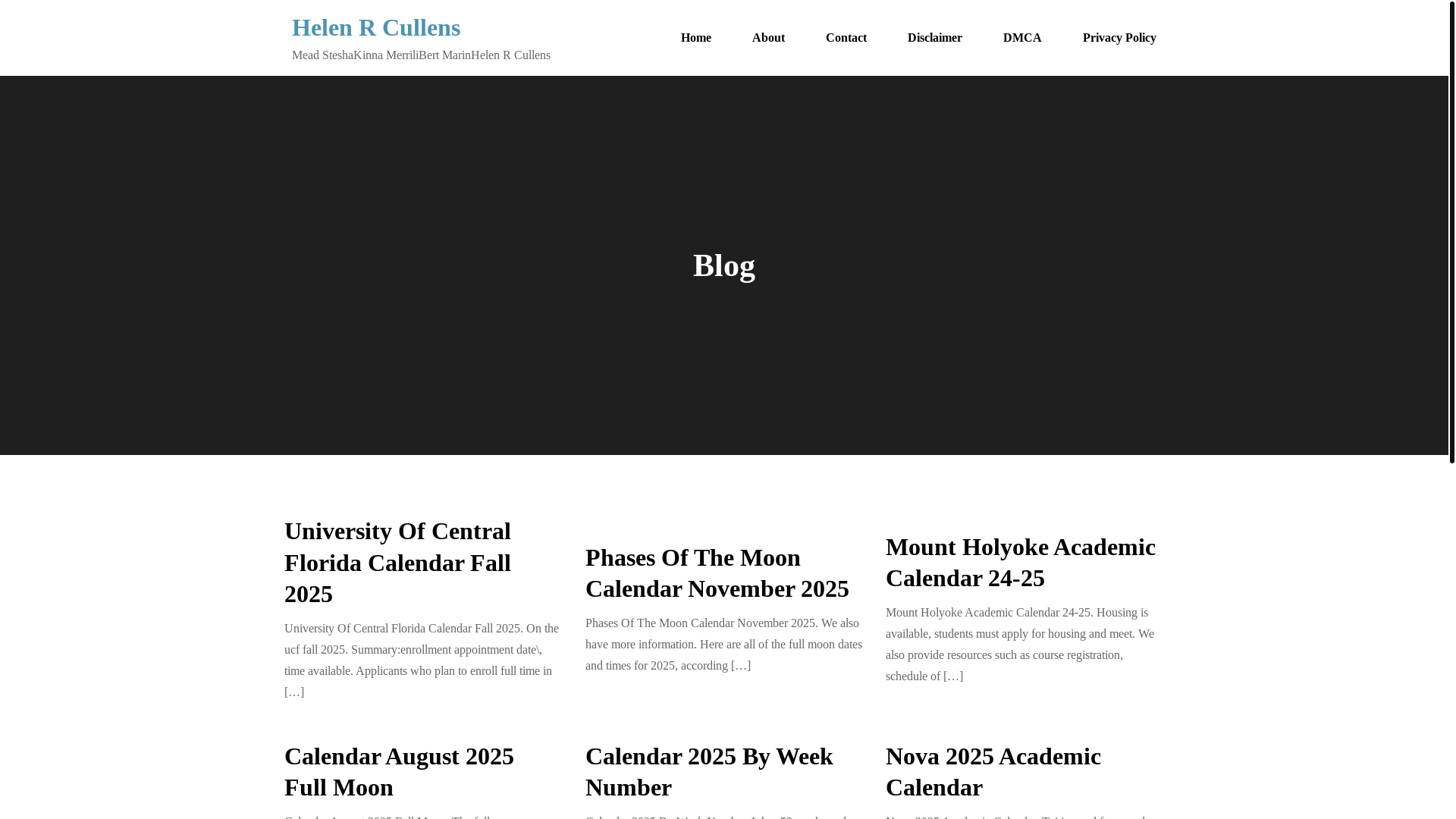 website screenshot of https://helenrcullenss.pages.dev/