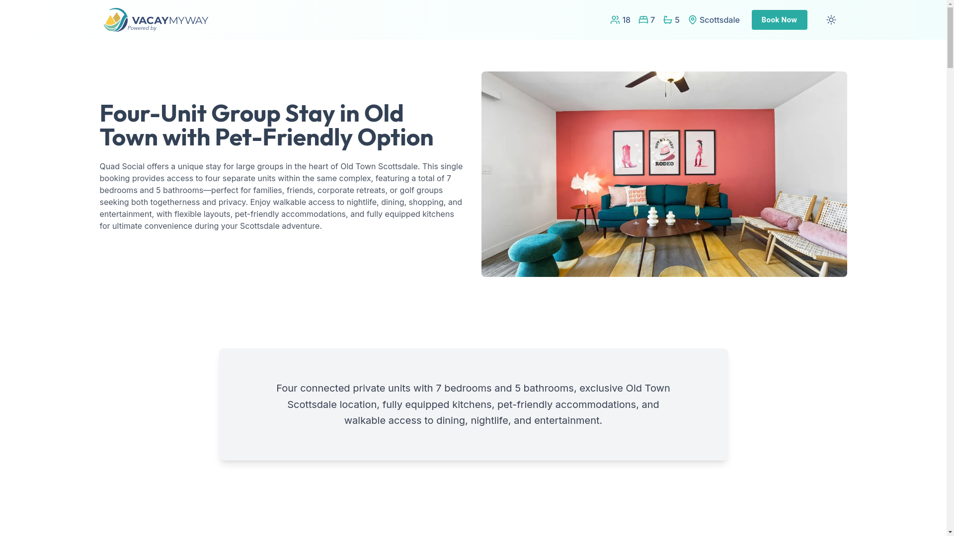 website screenshot of https://urbanfour.house/