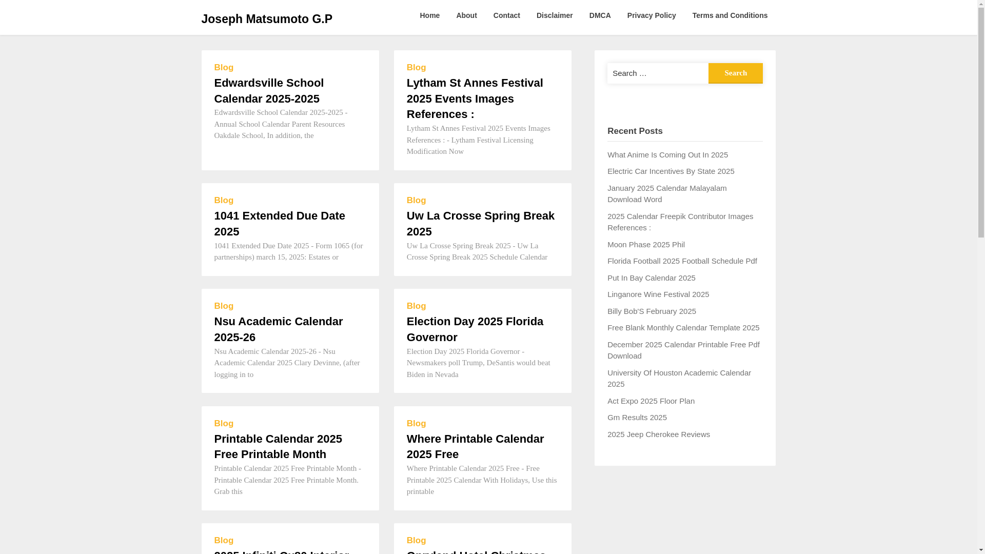 website screenshot of https://josephmatsumotogp.pages.dev/