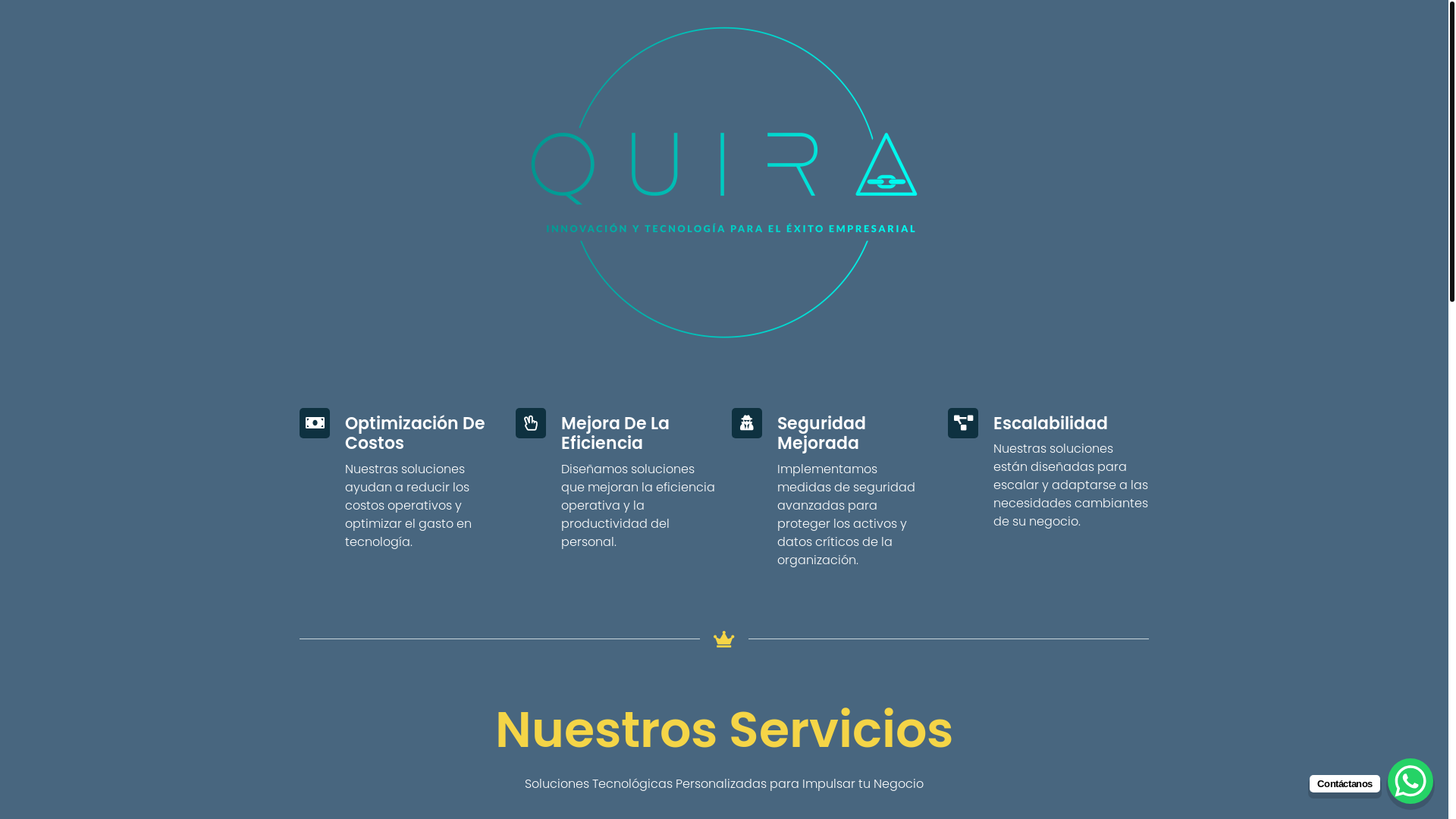 website screenshot of https://quiratest.site/