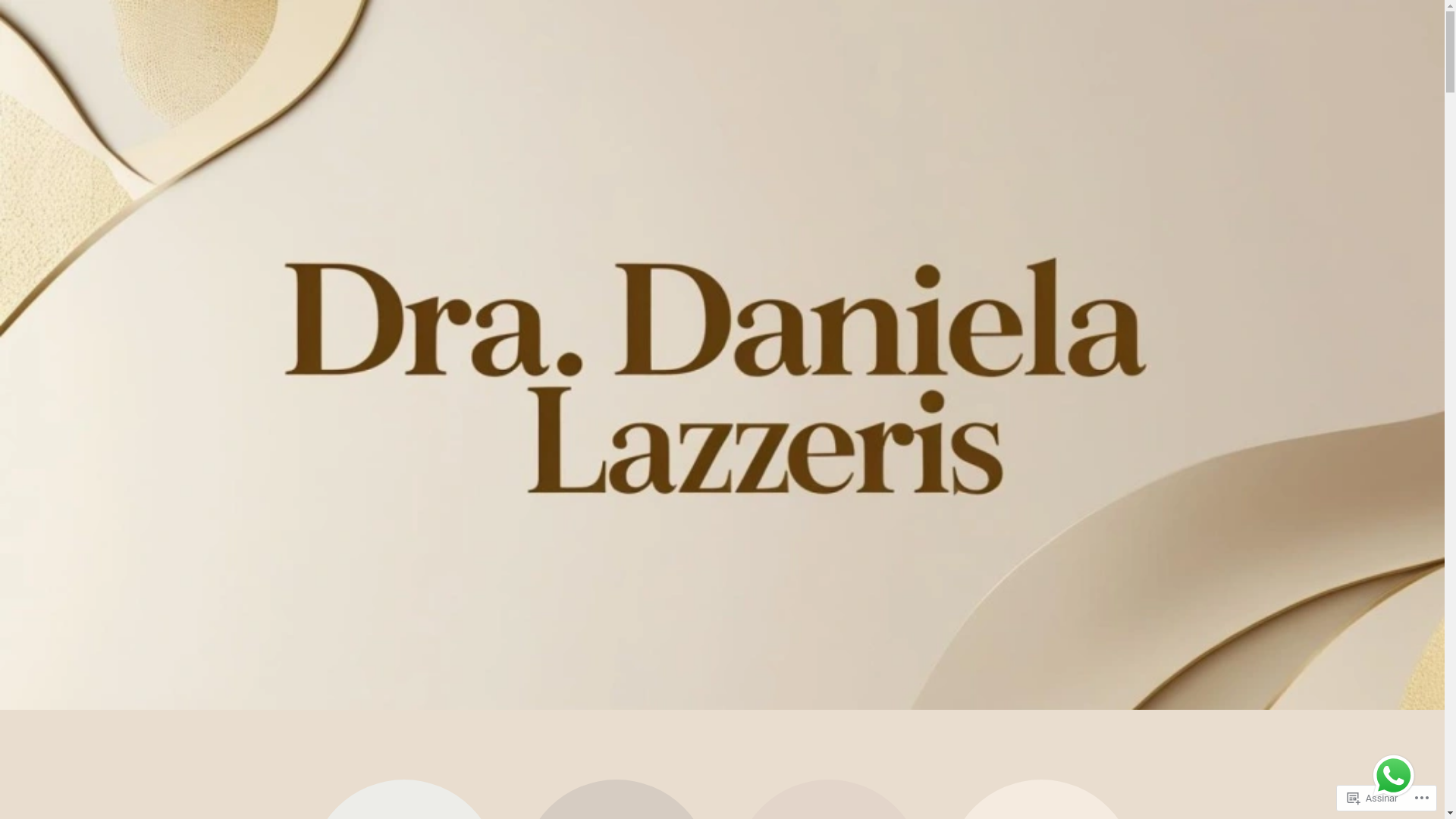 website screenshot of https://dradanielalazzeris.com.br/